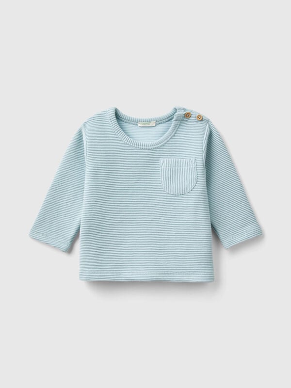 Warm t-shirt with pocket New Born (0-18 months)