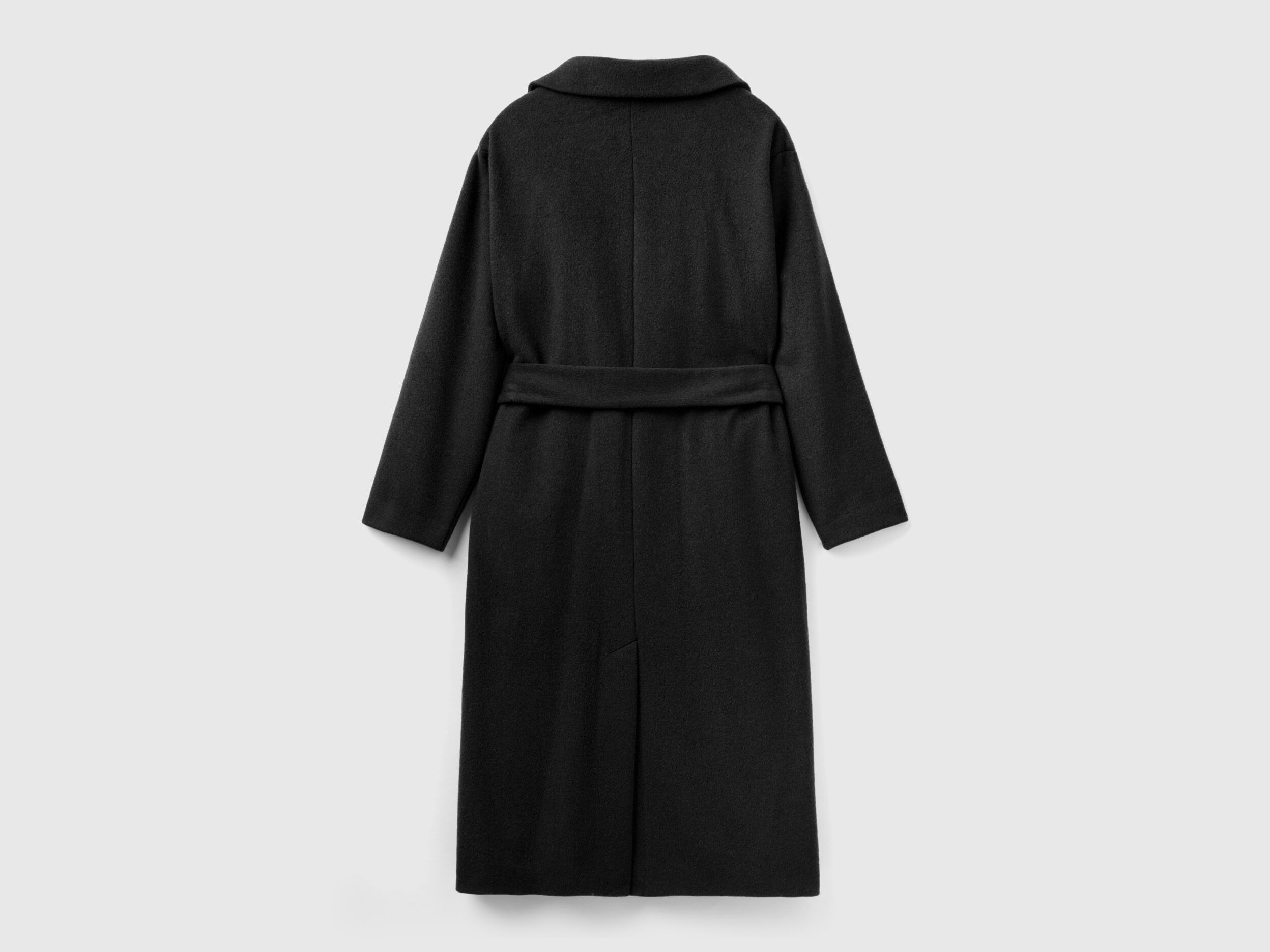 Lambton wool coat black online