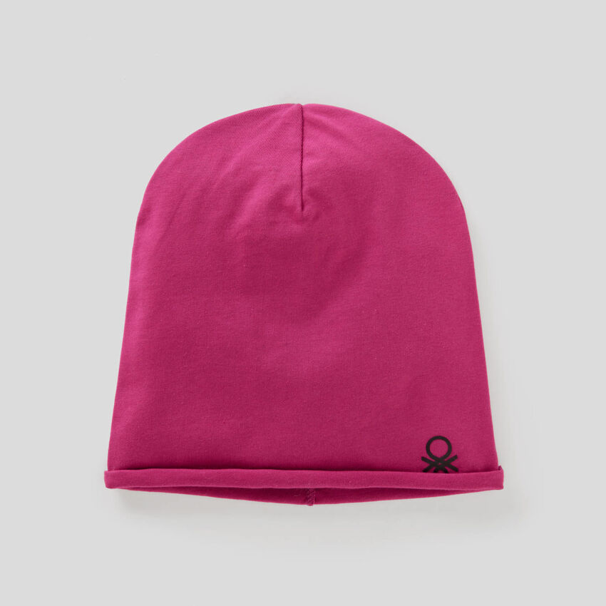 Hat in 100% cotton jersey