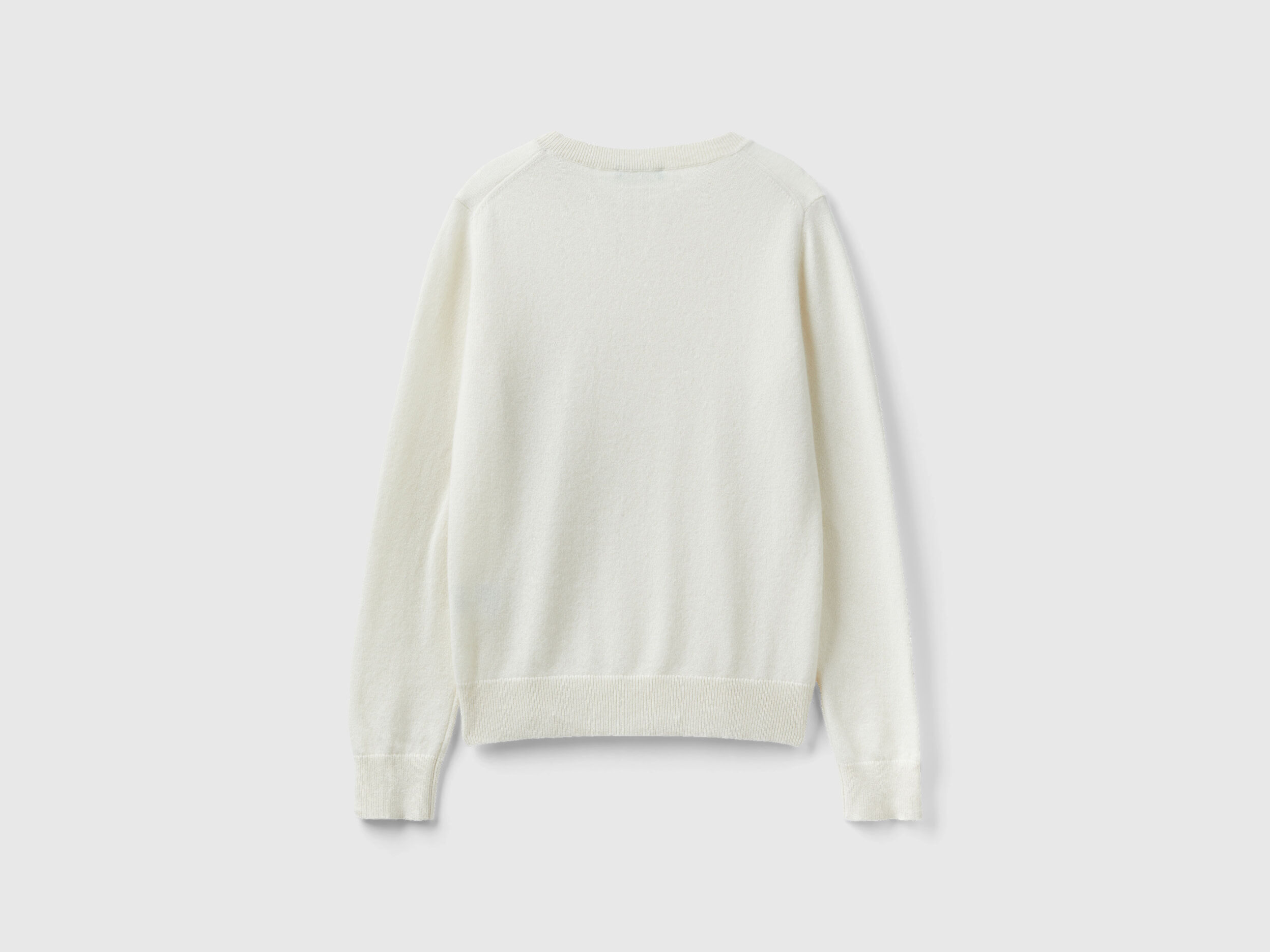 Pure white cashmere discount sweater