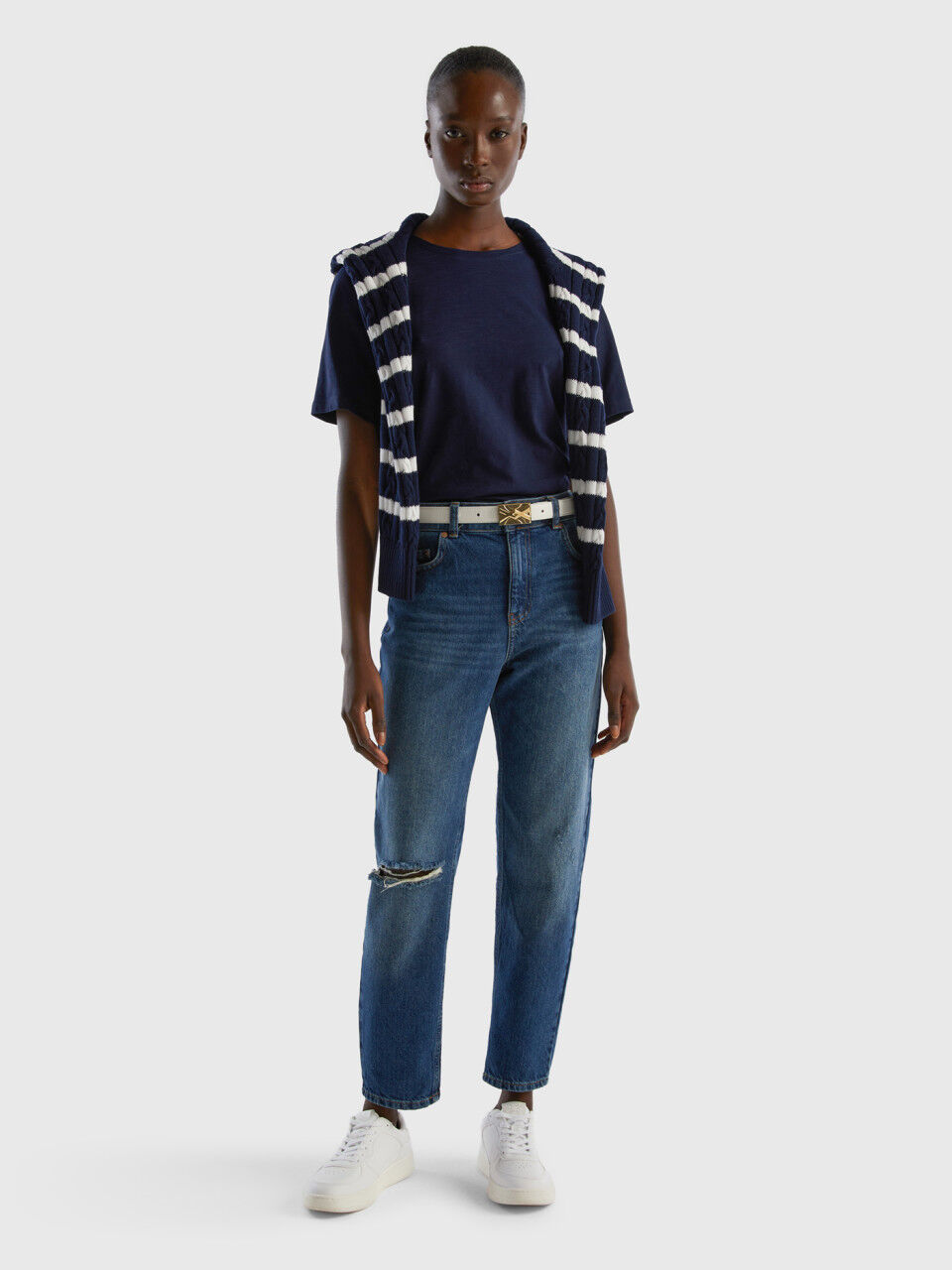 Vaqueros niña benetton outlet