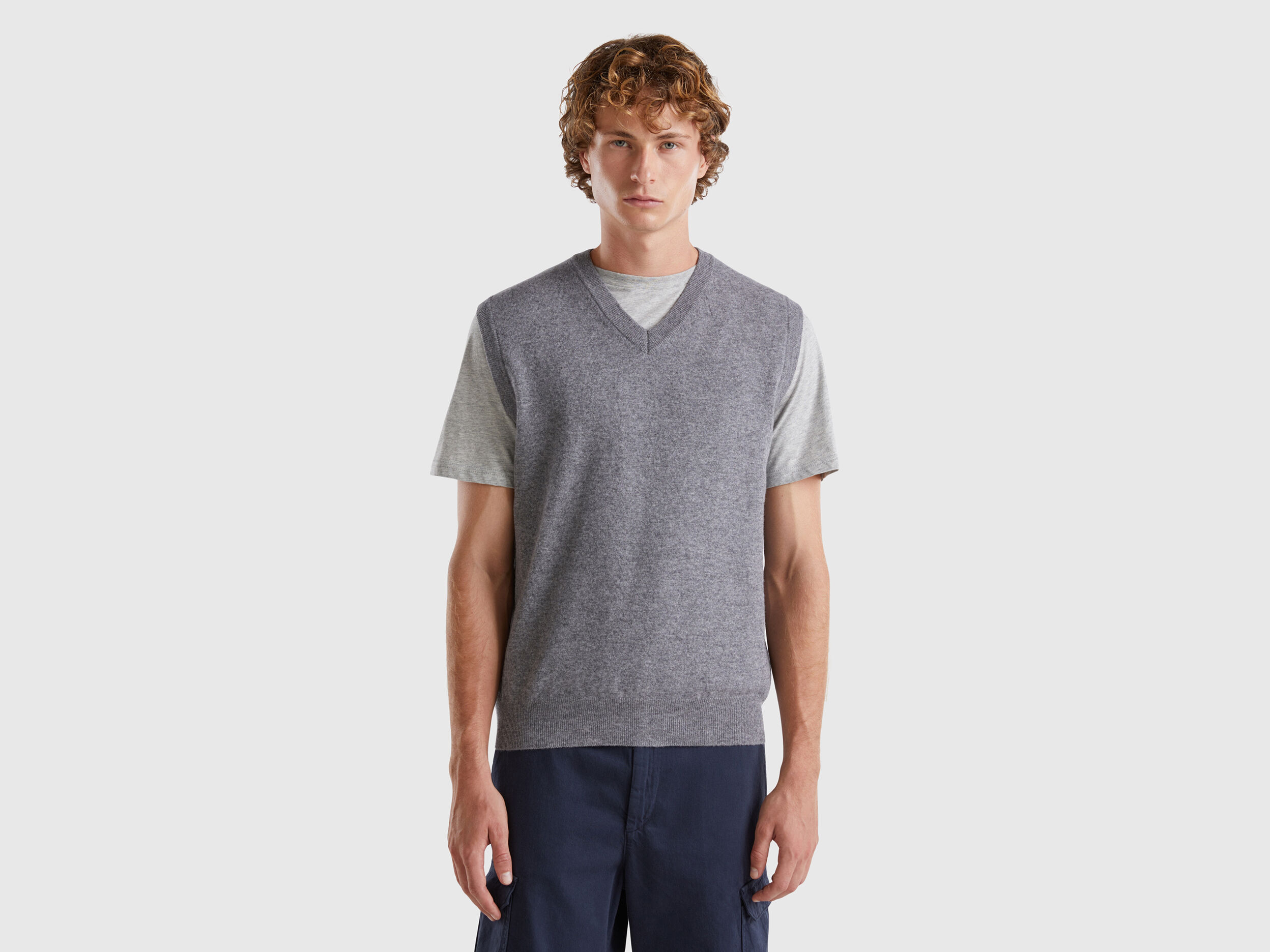 Chalecos Hombre de punto Nueva Coleccion 2024 Benetton