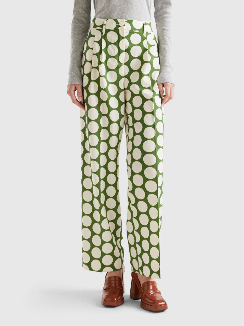 Benetton pantaloni clearance palazzo