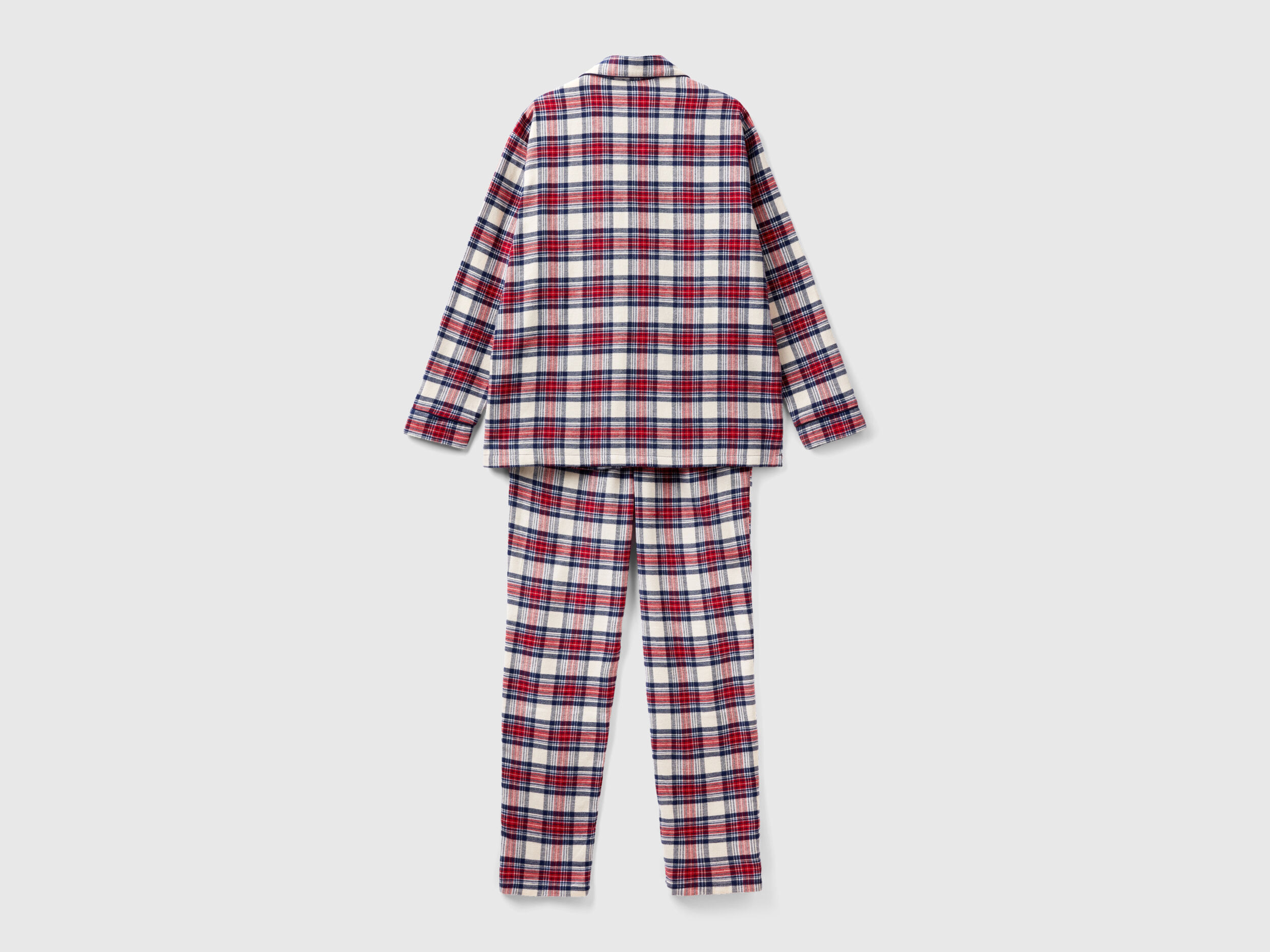 Flannel tartan pyjamas best sale