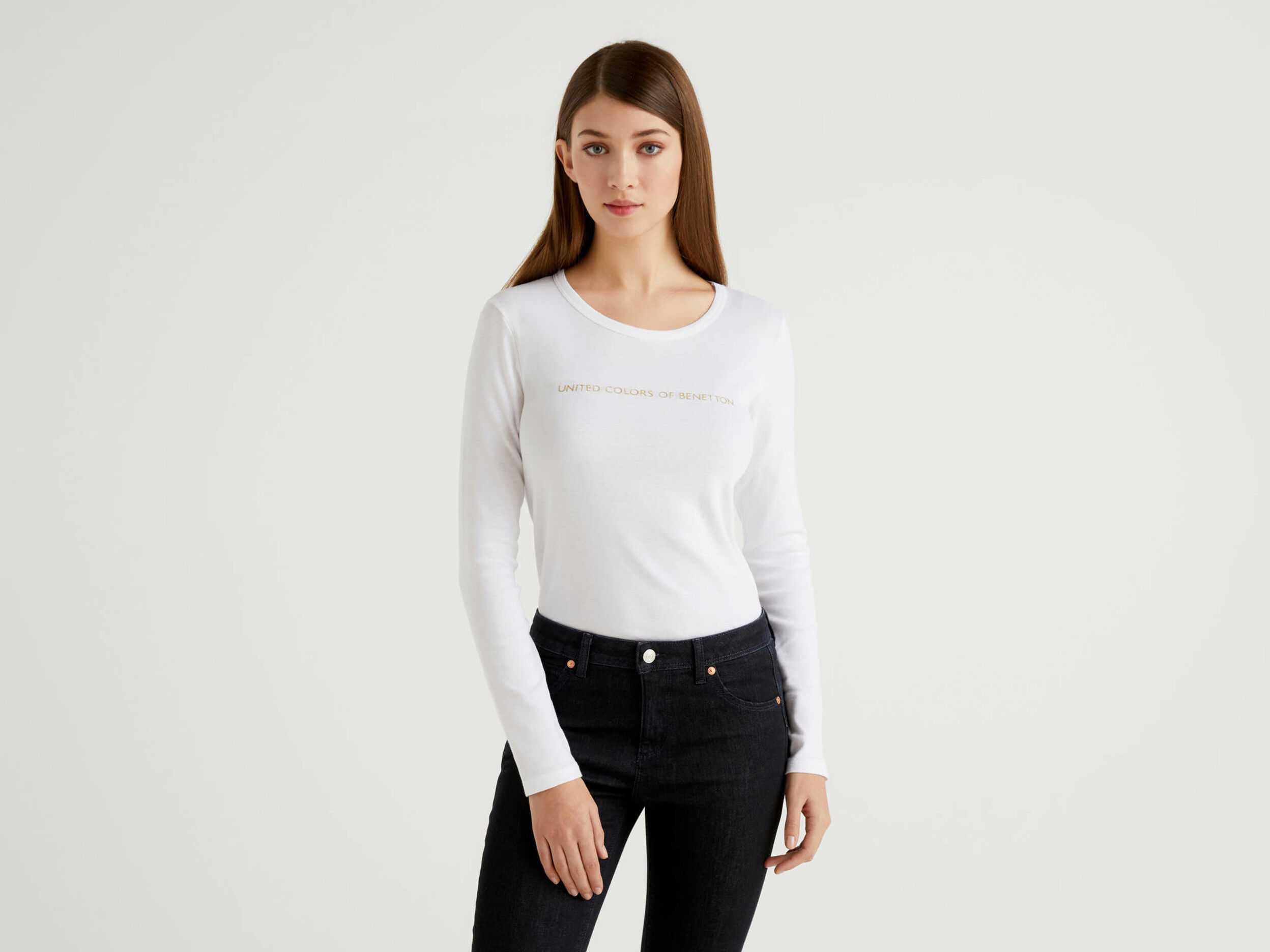 Benetton t shirt femme