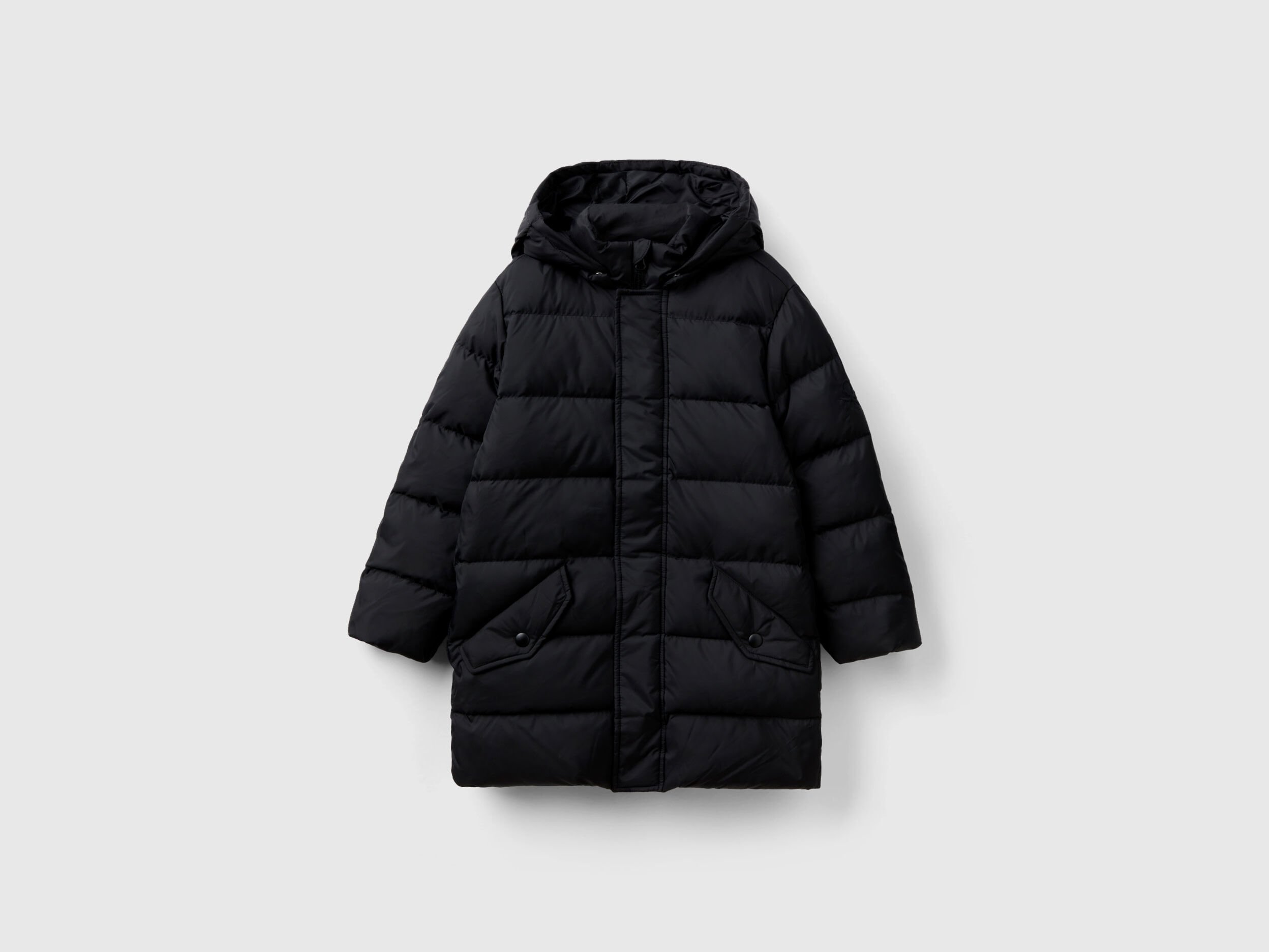 Benetton padded jacket with hood clearance