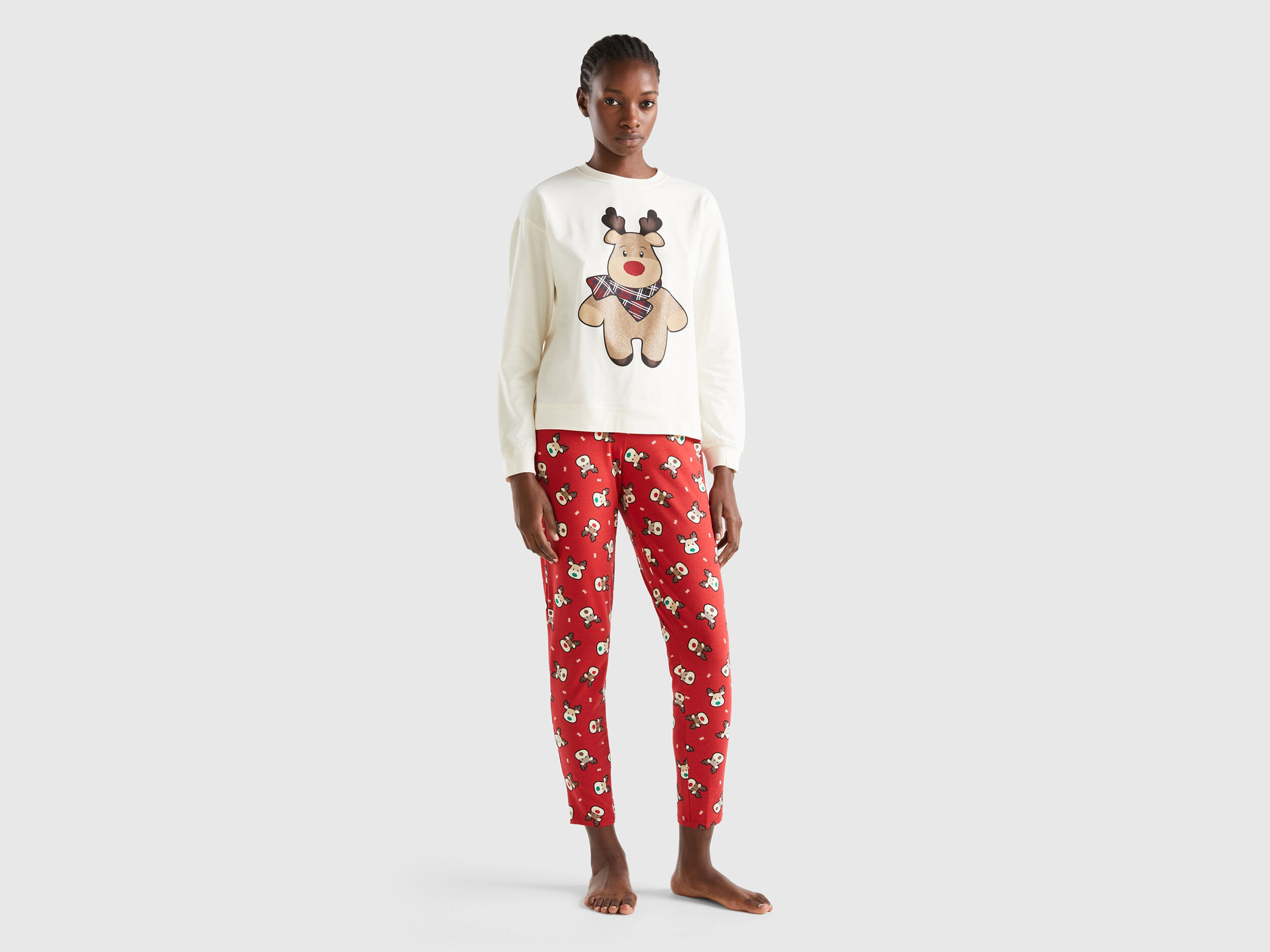 Reindeer pajamas 2025 womens