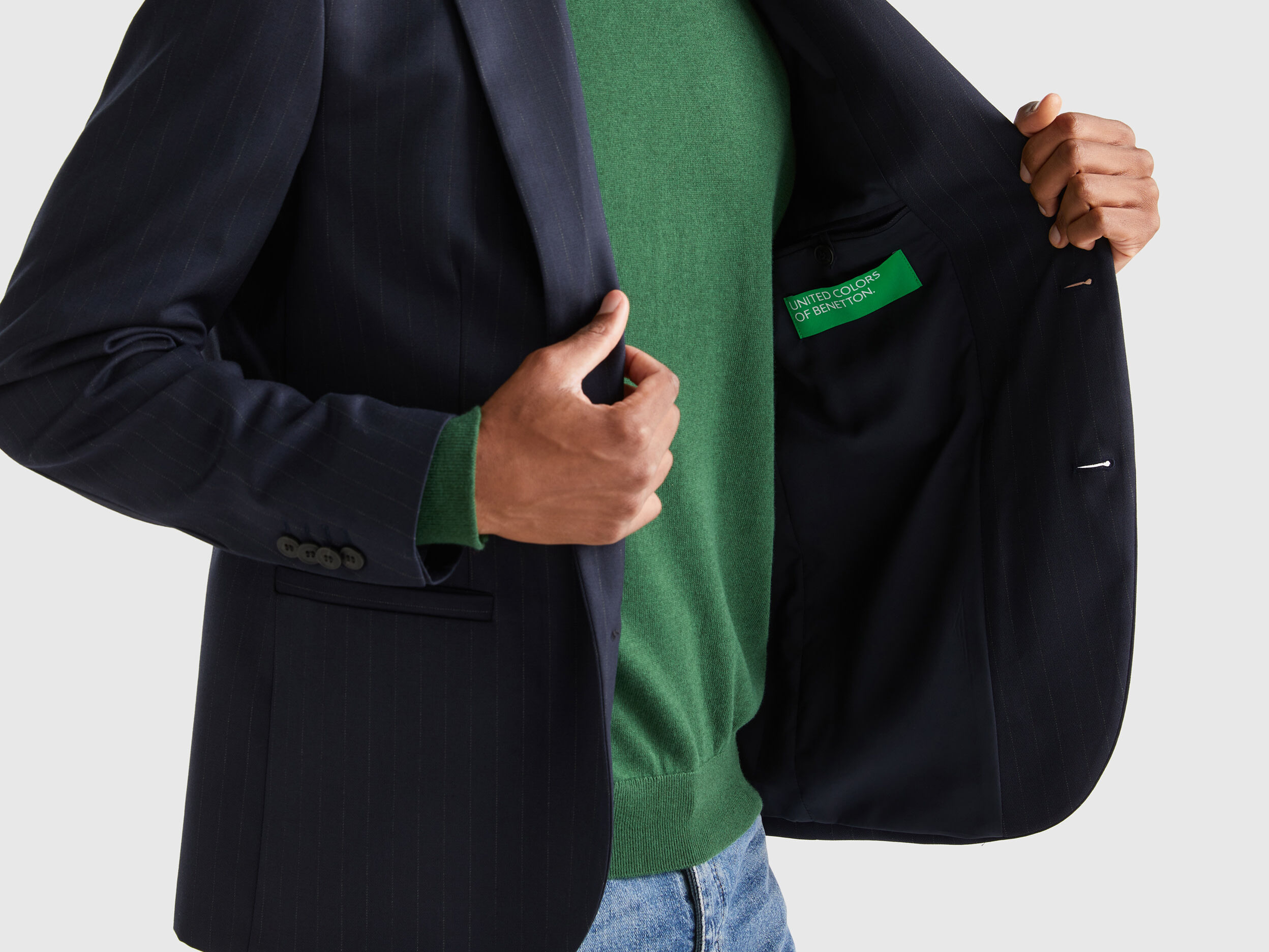 Benetton blazer new arrivals