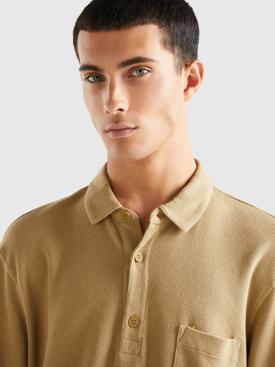 Camisa benetton hombre deals