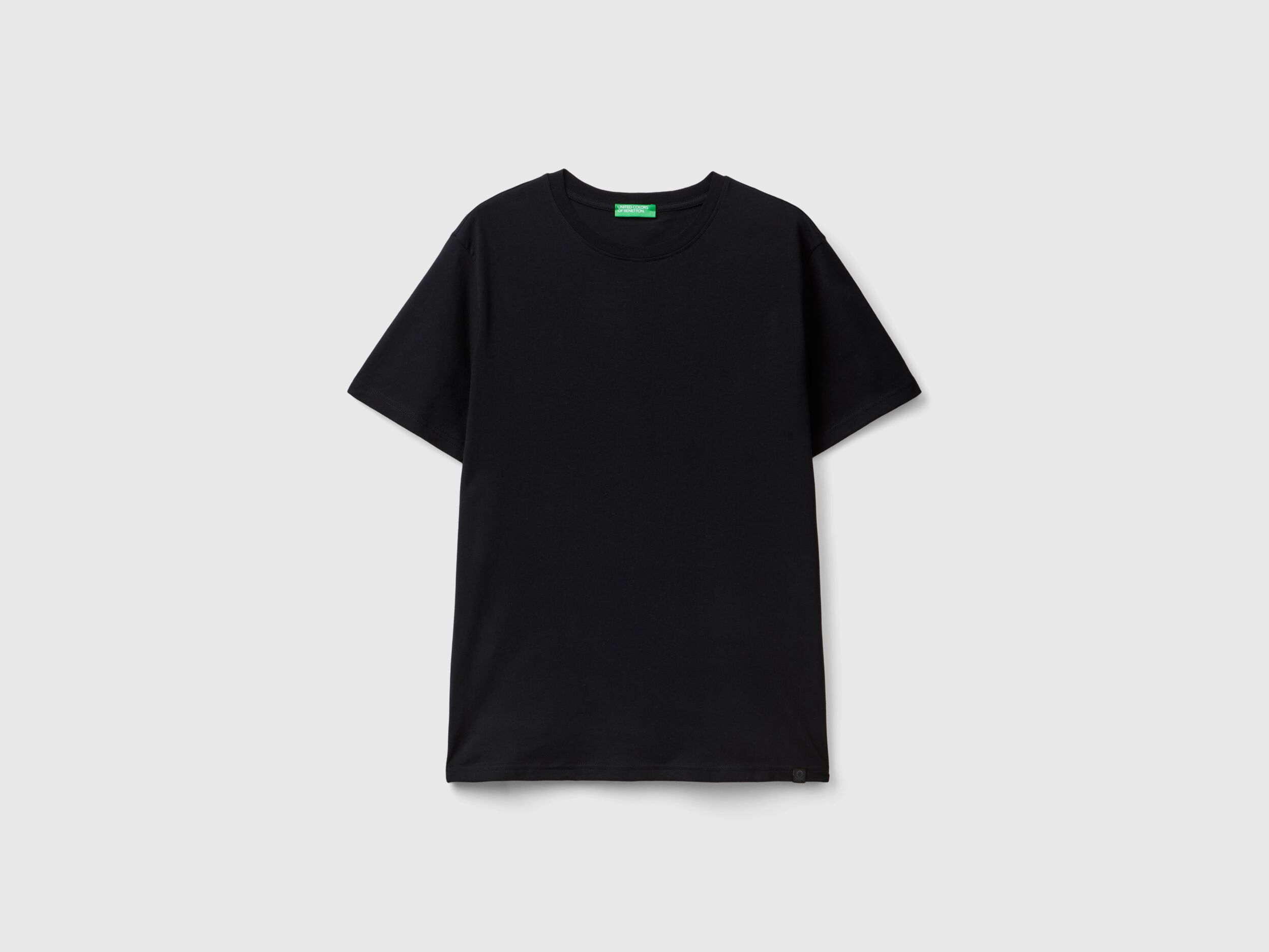 Benetton Black T Shirt Size Xxxl Black Men