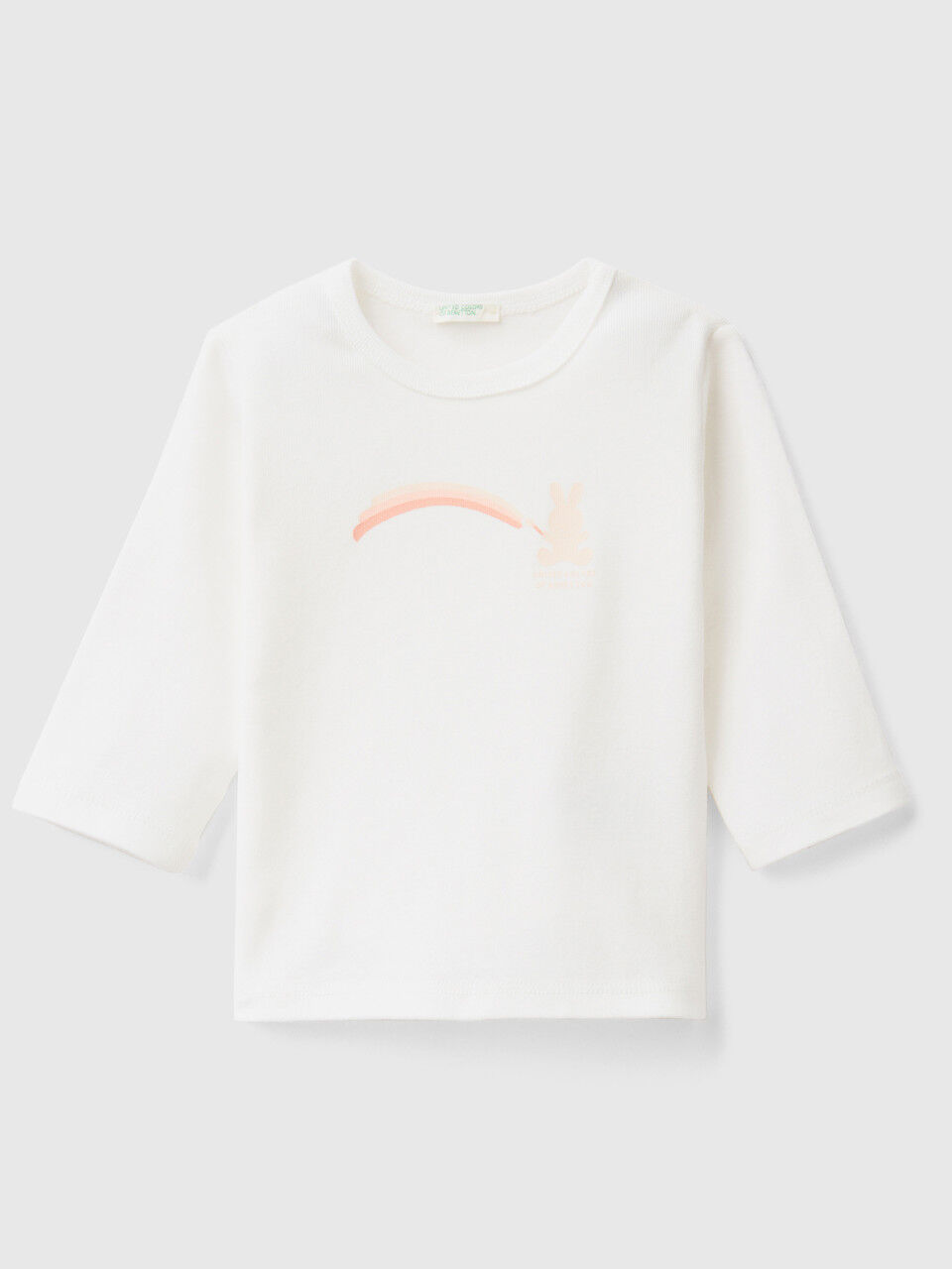 Long sleeve 100% organic cotton t-shirt
