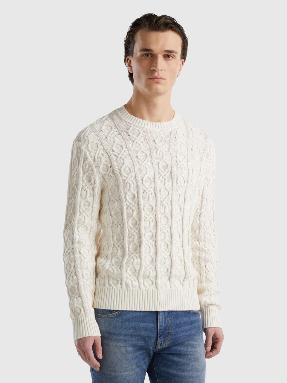 Benetton men's jumpers hot sale