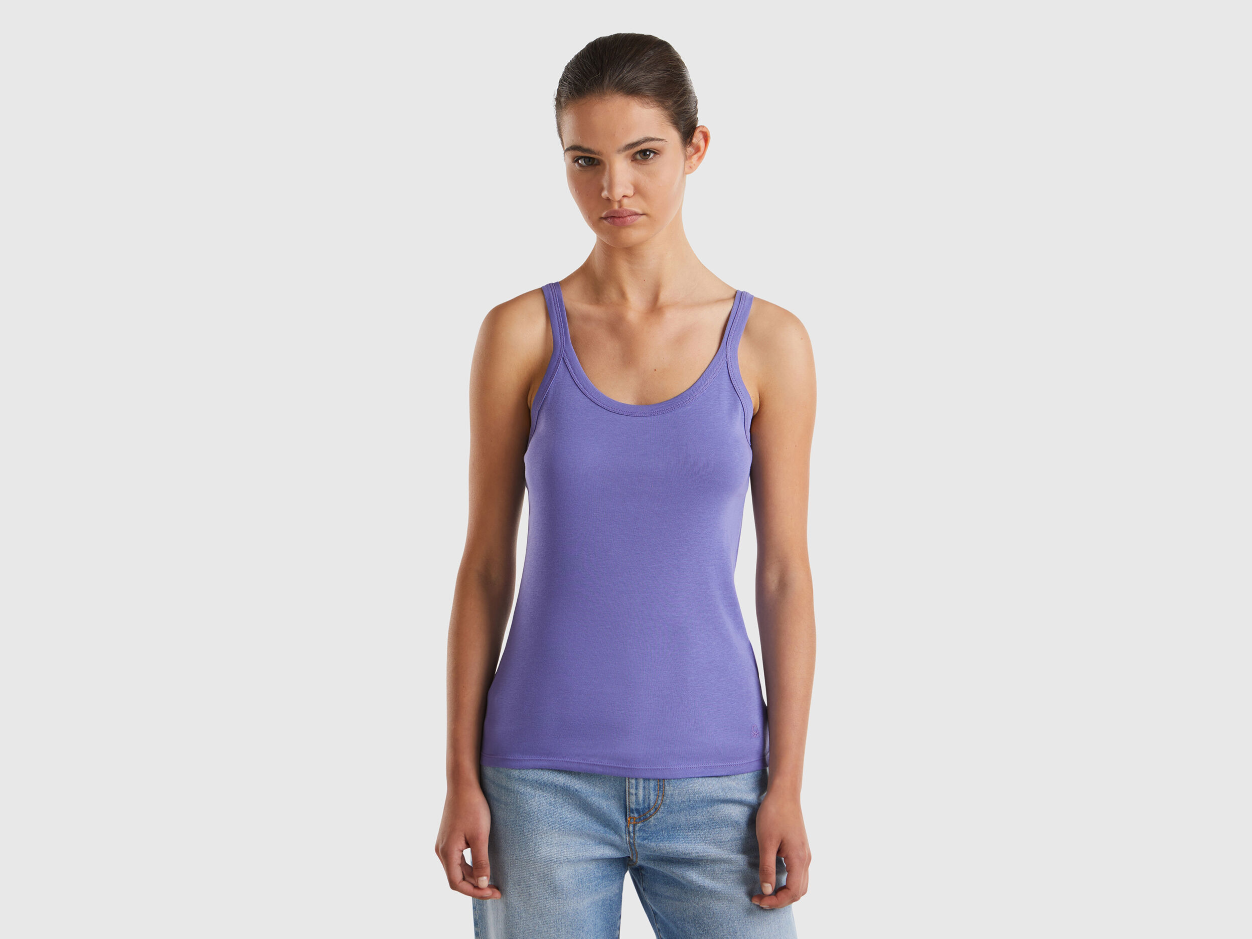 Camiseta tirantes morada hotsell