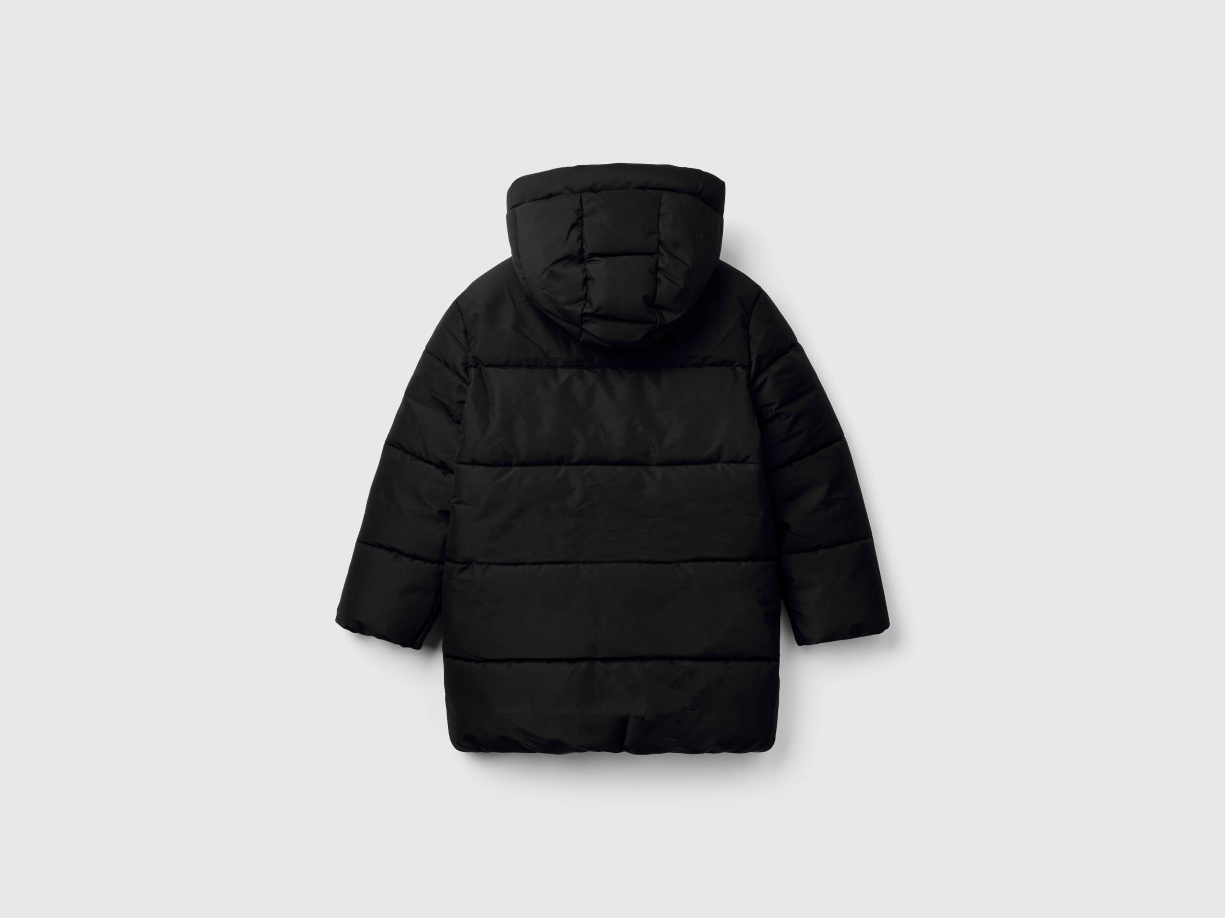 Puffer jacket lined in fleece