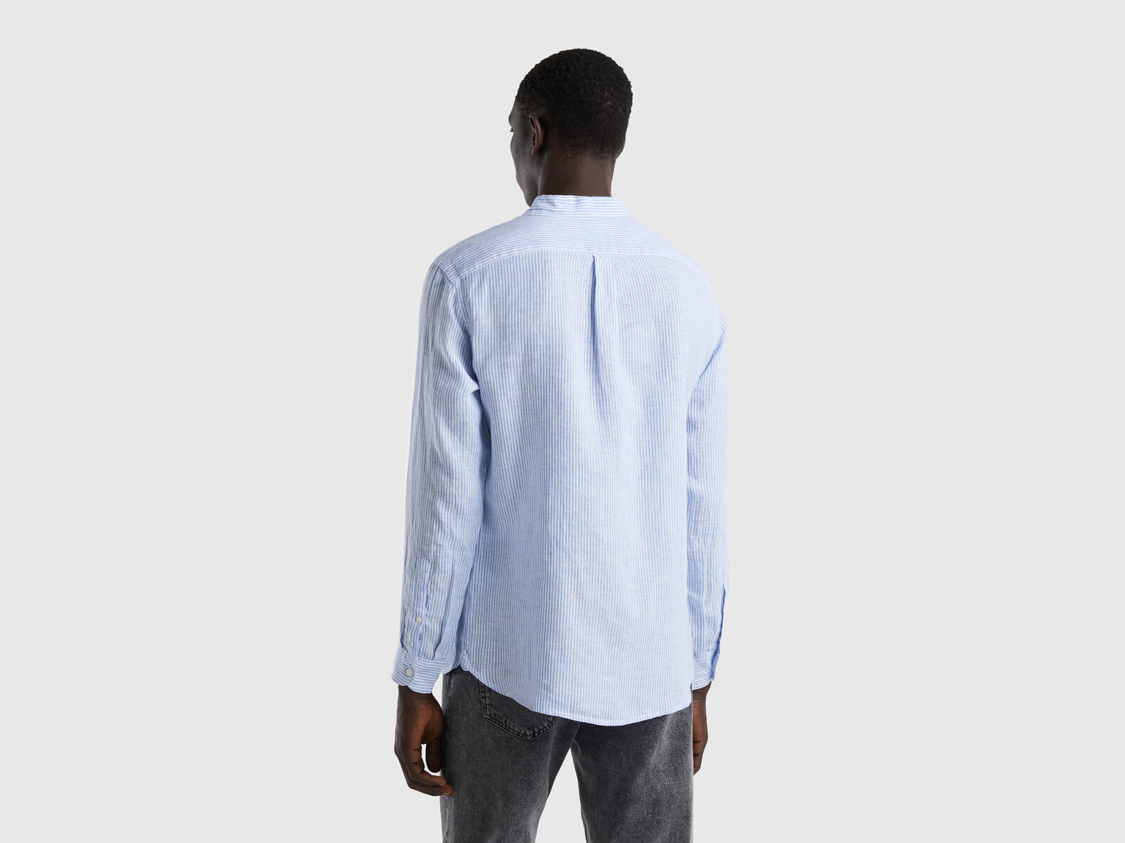 Sky Blue - Pure Linen Shirt