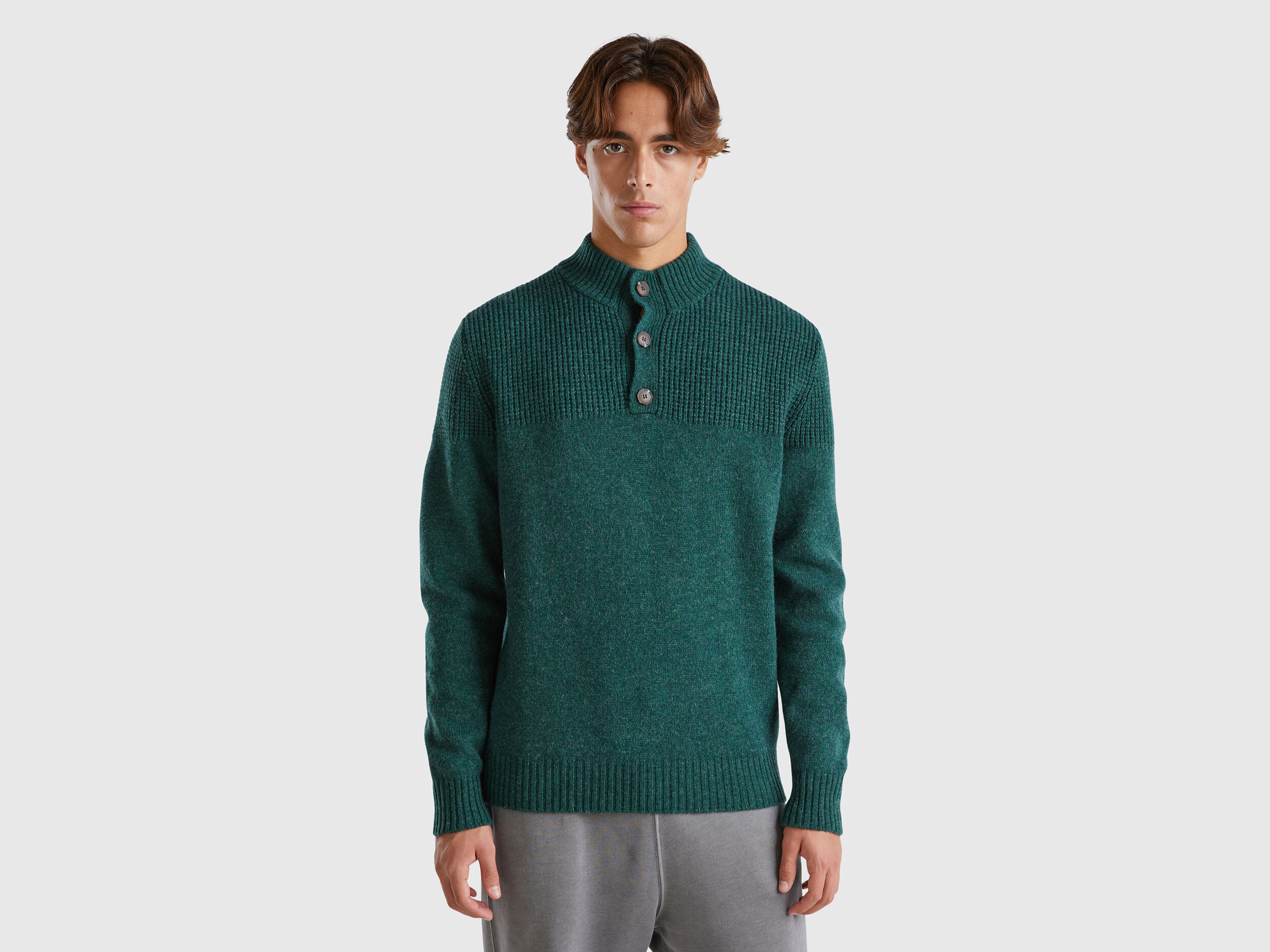 Sweater high neck men on sale