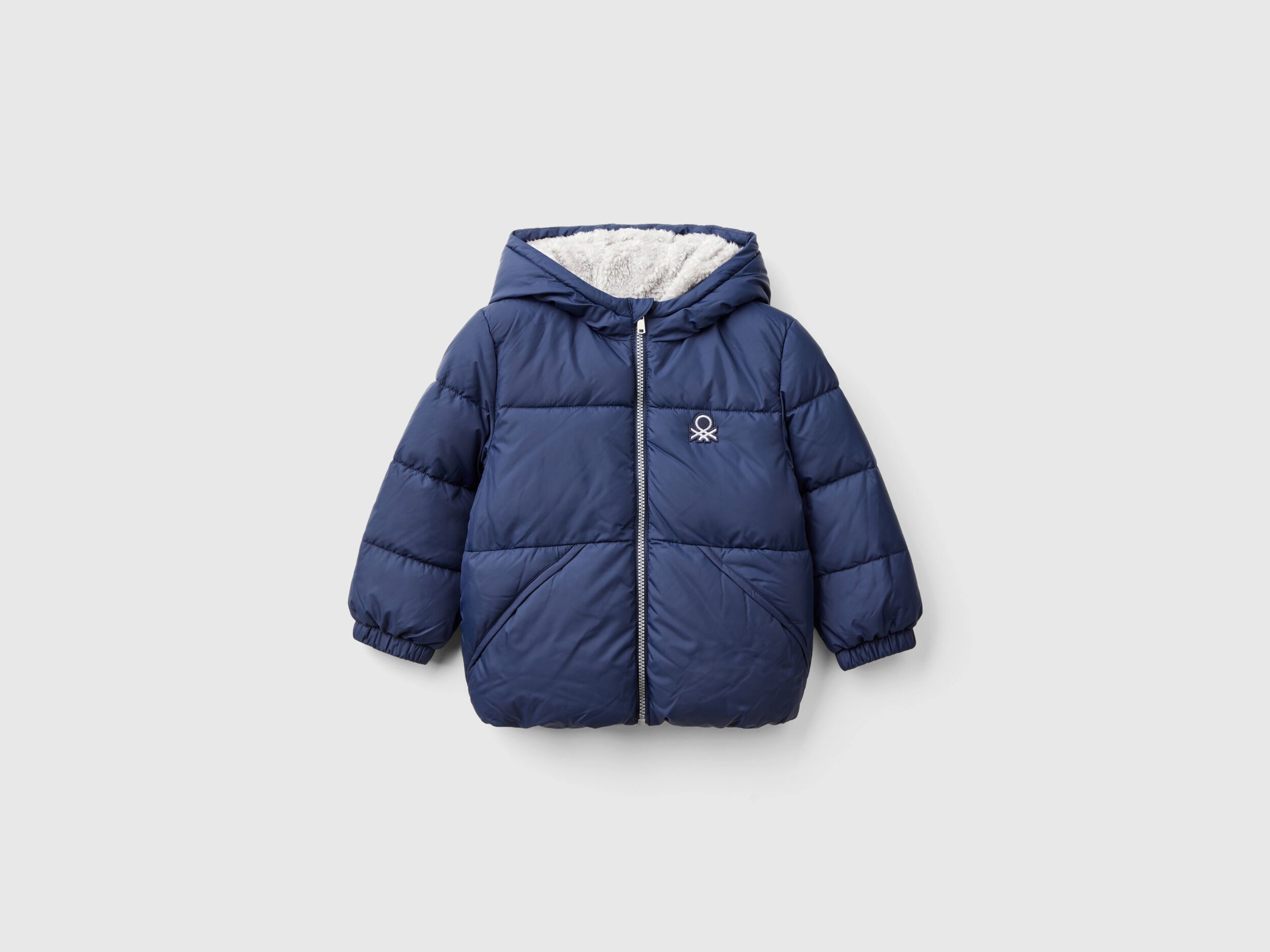 Jacket with teddy interior