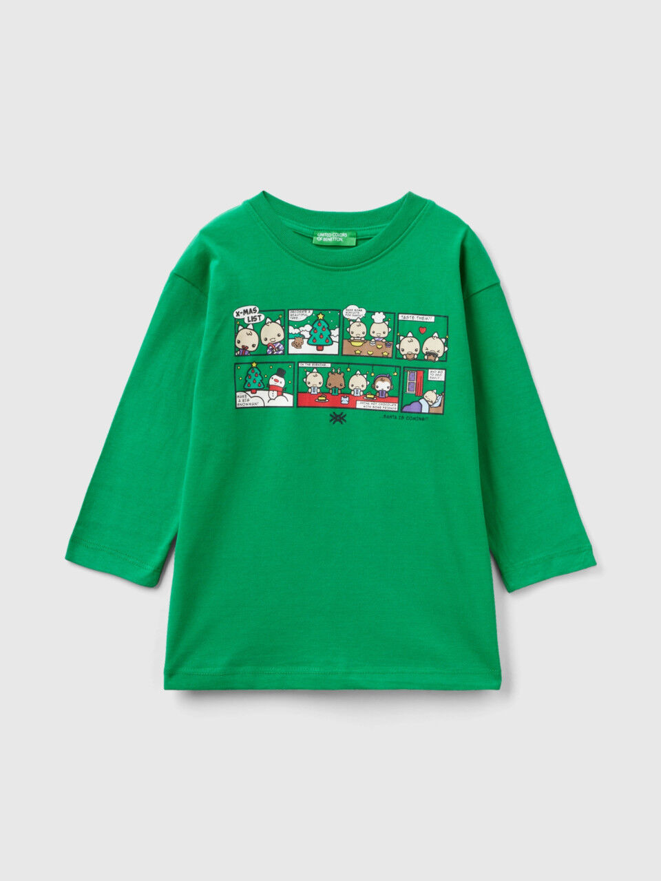 Camisetas Manga Larga Beb ni o Colecci n 2023 Benetton