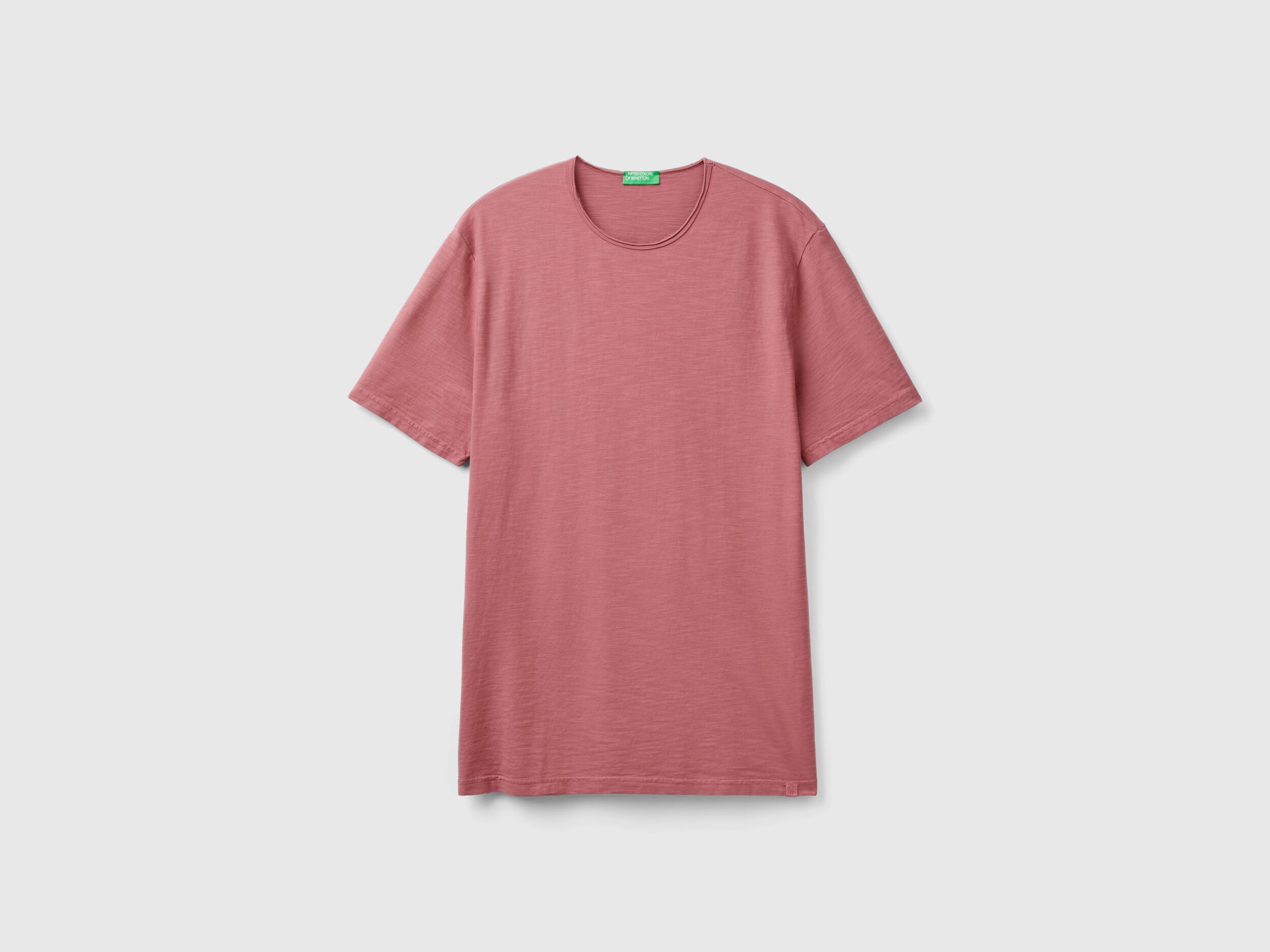 Plum t-shirt in slub cotton - Plum | Benetton