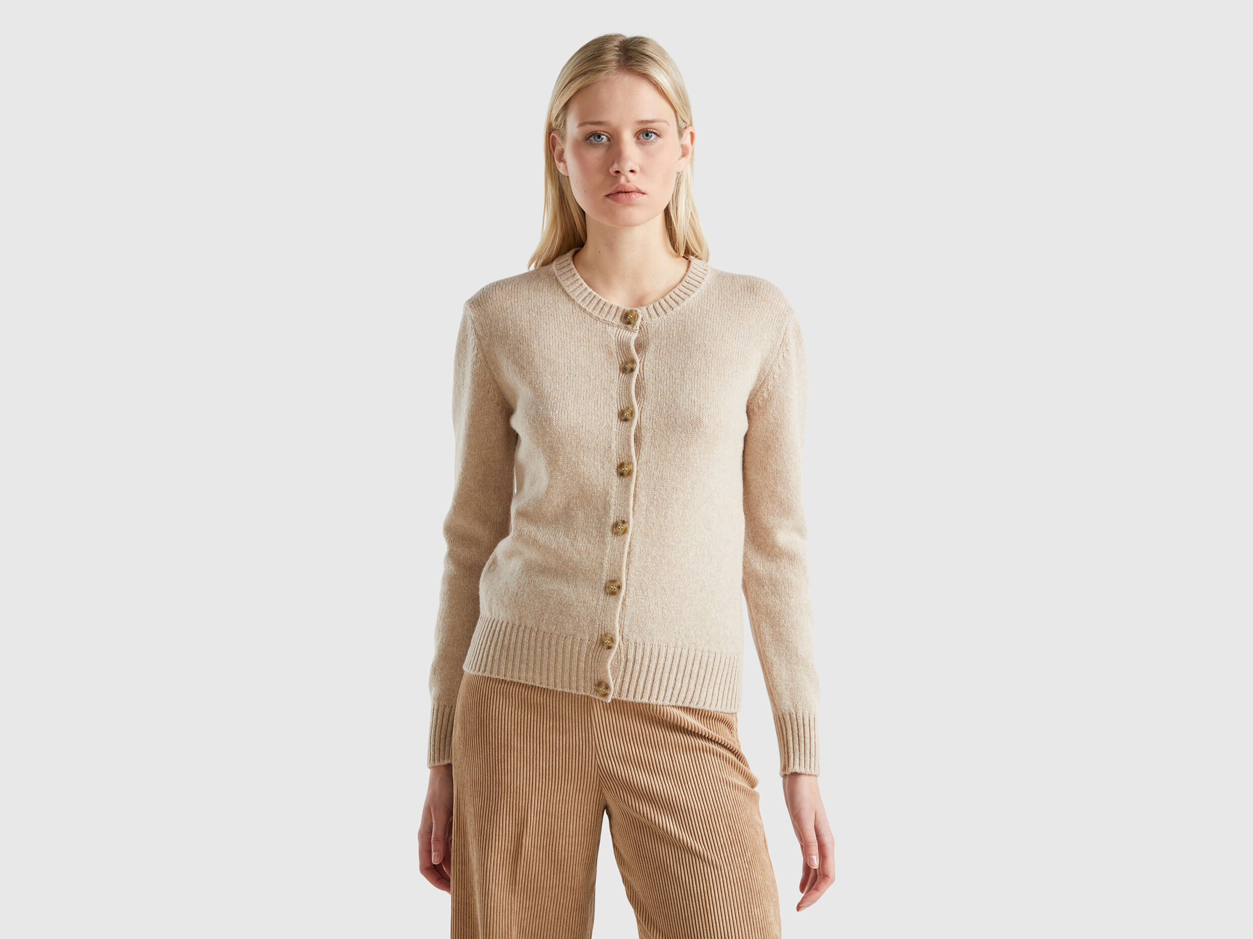 Shetland Wool Iconic Knitwear Women 2024 Benetton