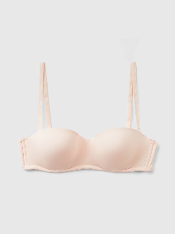 Buy Womens Stress Push Up Transparent Invisible Clear Back Band Bra (B,  Beige) Online at desertcartEcuador