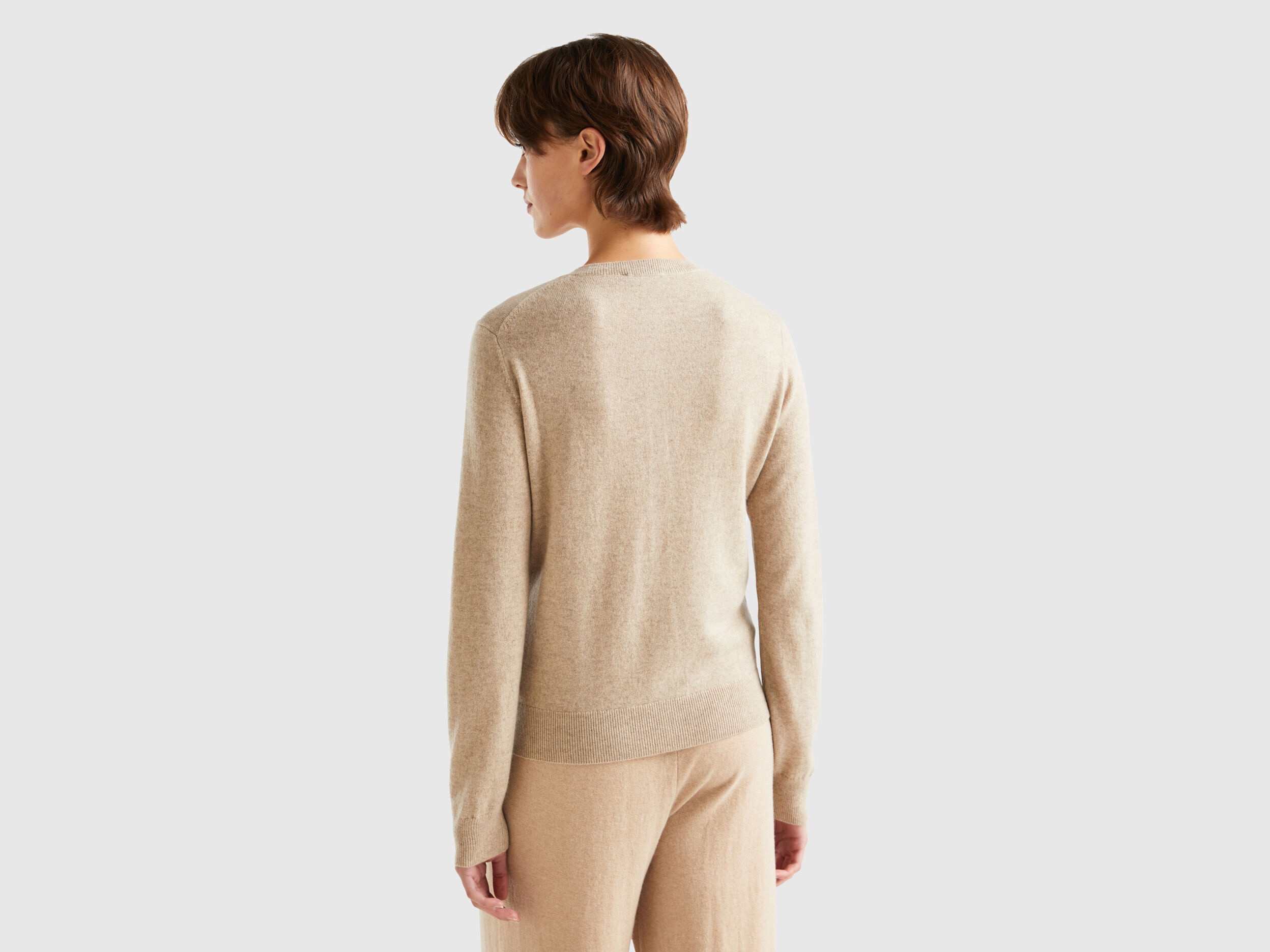 Benetton cashmere cardigan hot sale