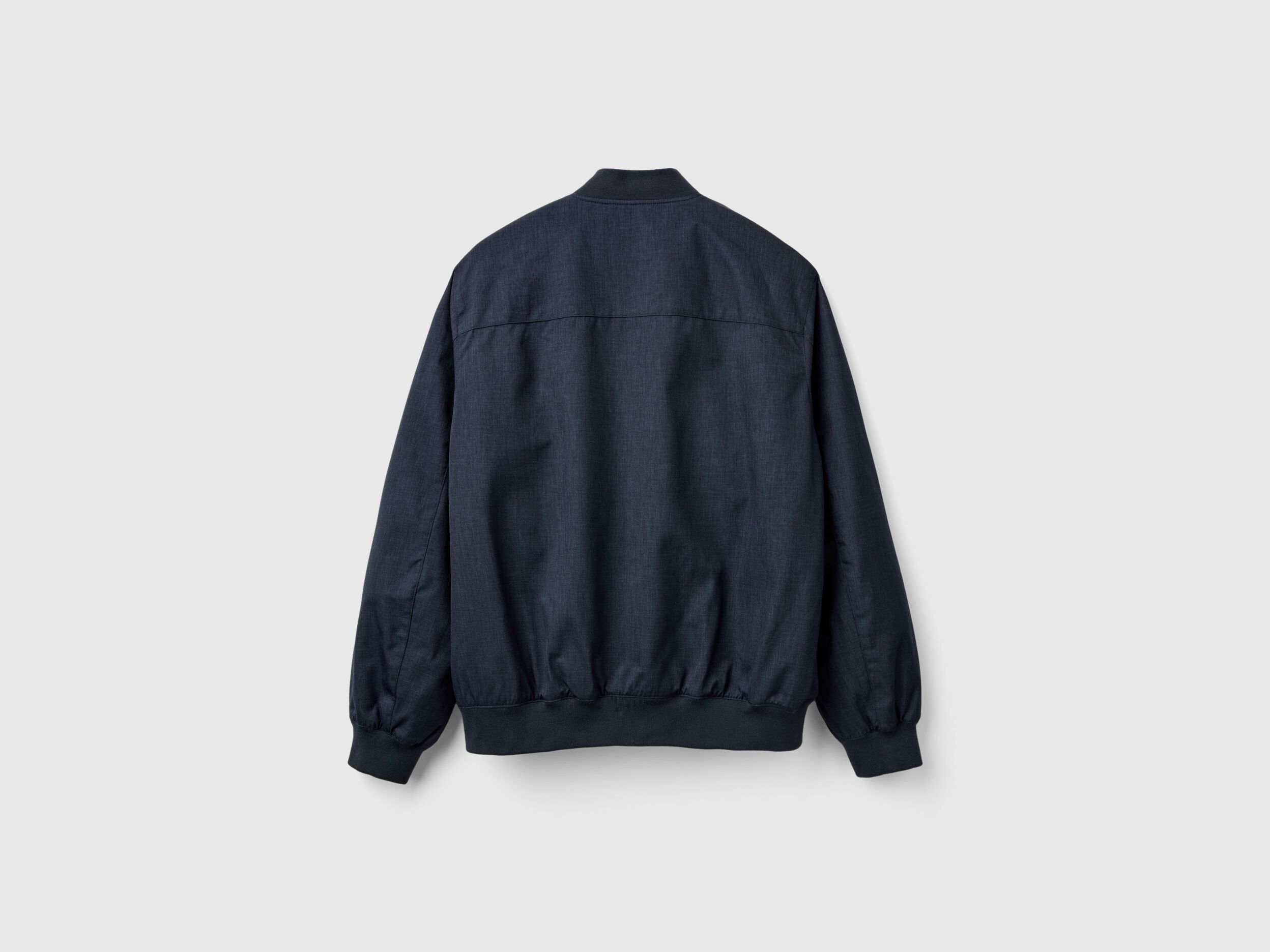Navy padded bomber jacket clearance