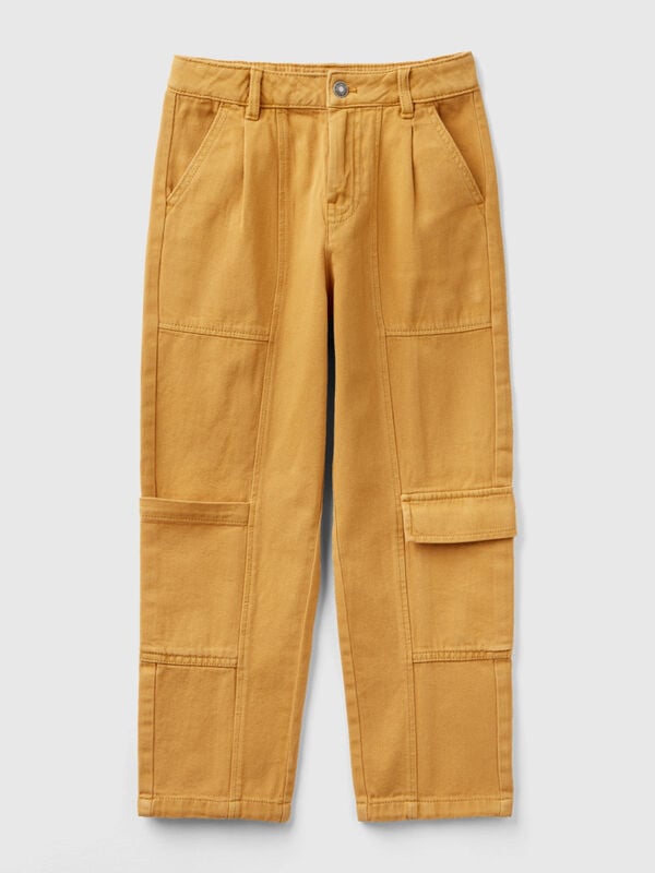Cargo trousers in cotton Junior Girl