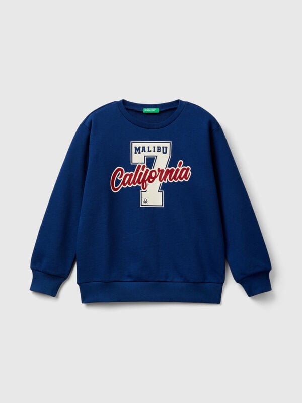 Crew neck sweatshirt with print Junior Boy