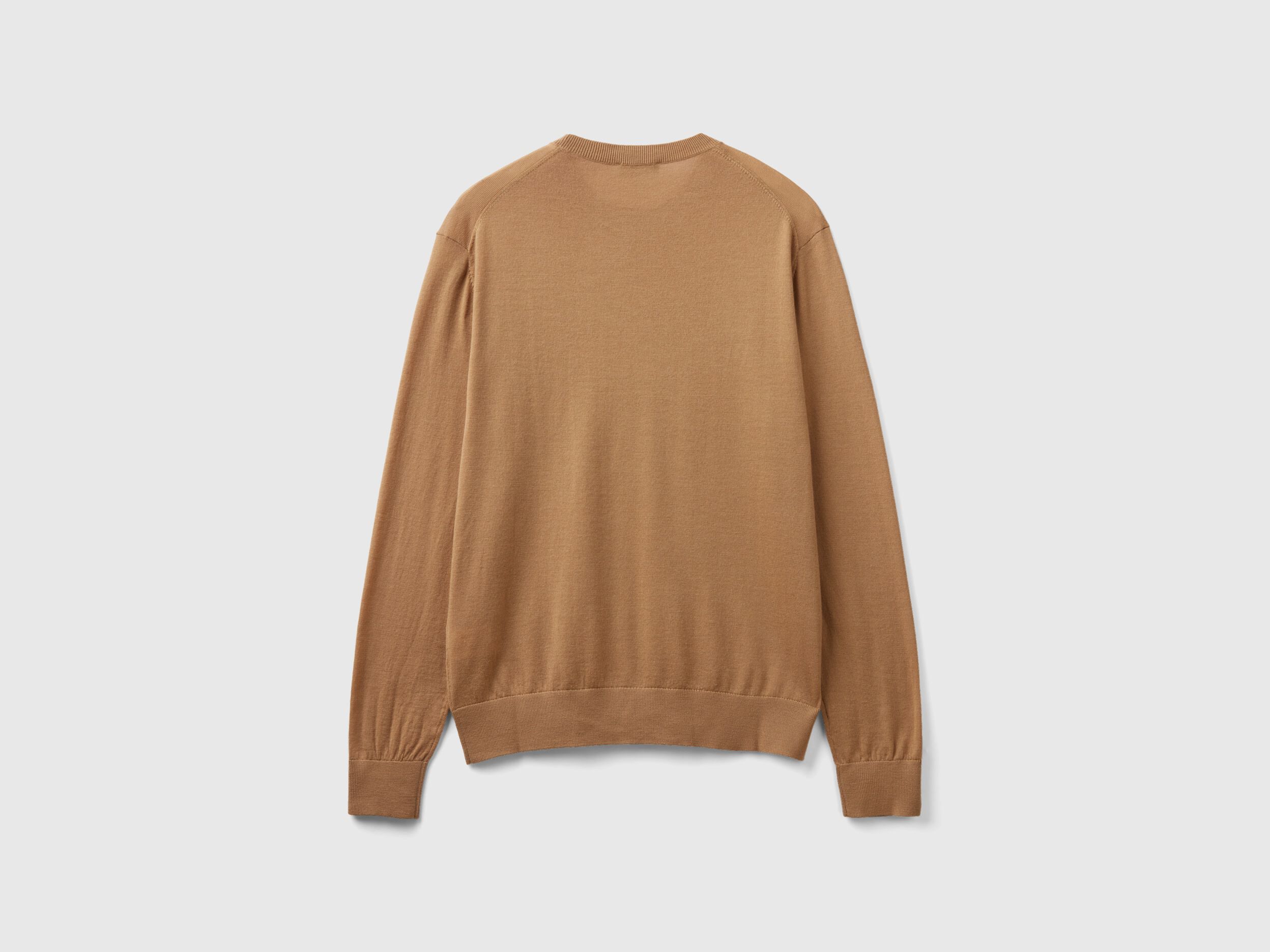 Benetton merino wool sweater top
