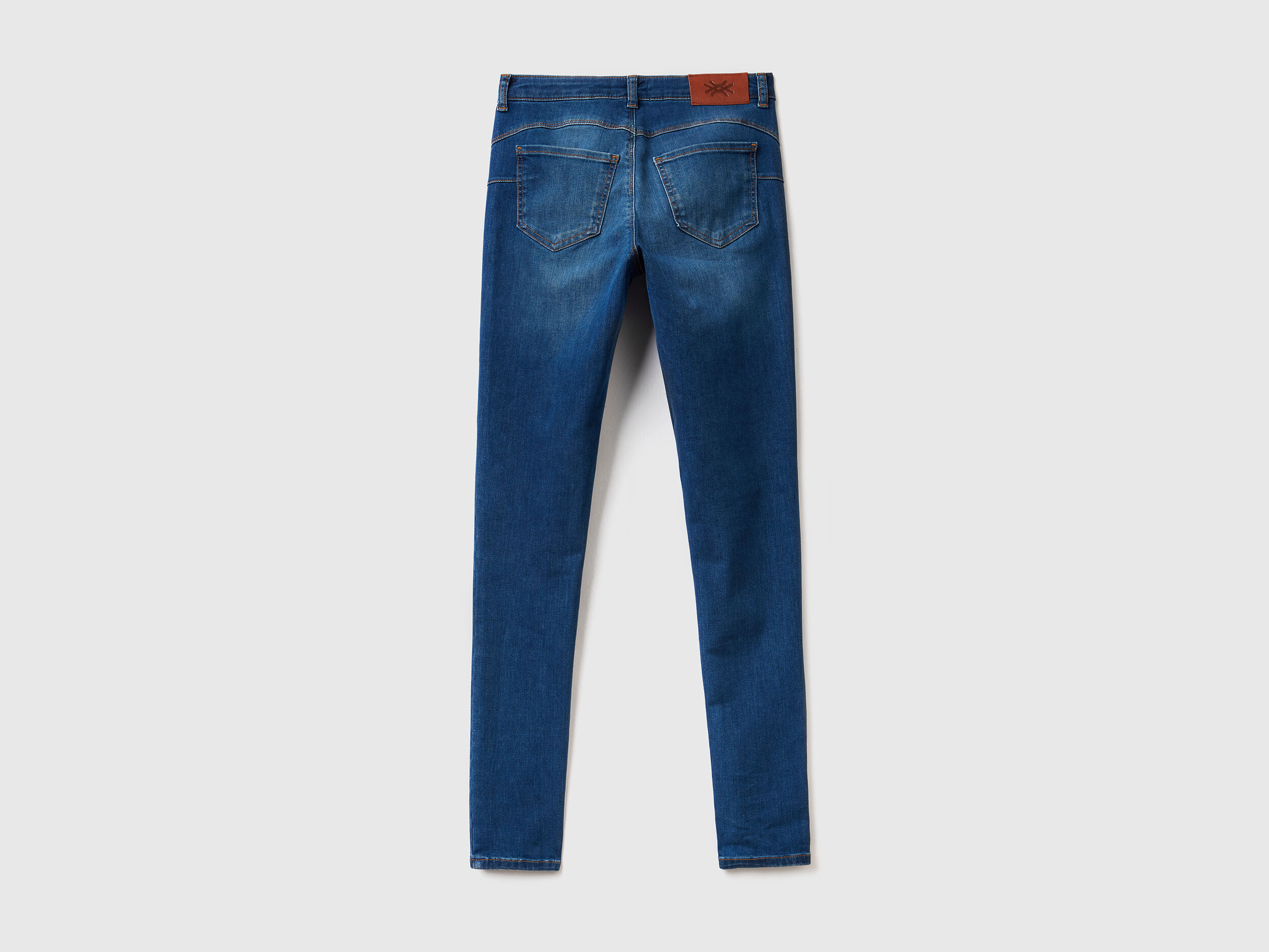 Skinny fit push up jeans Blue Benetton