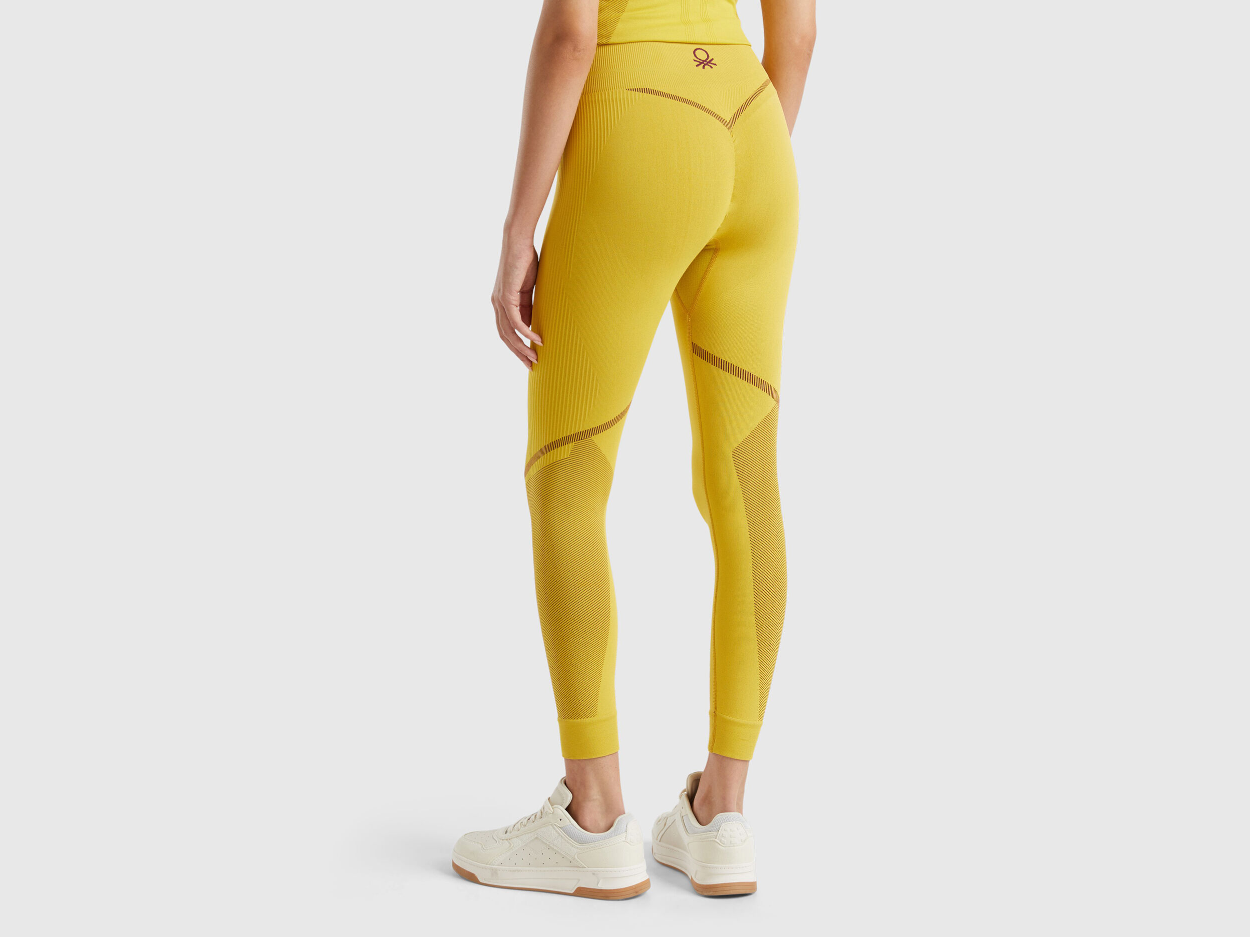 Yellow lululemon leggings hot sale