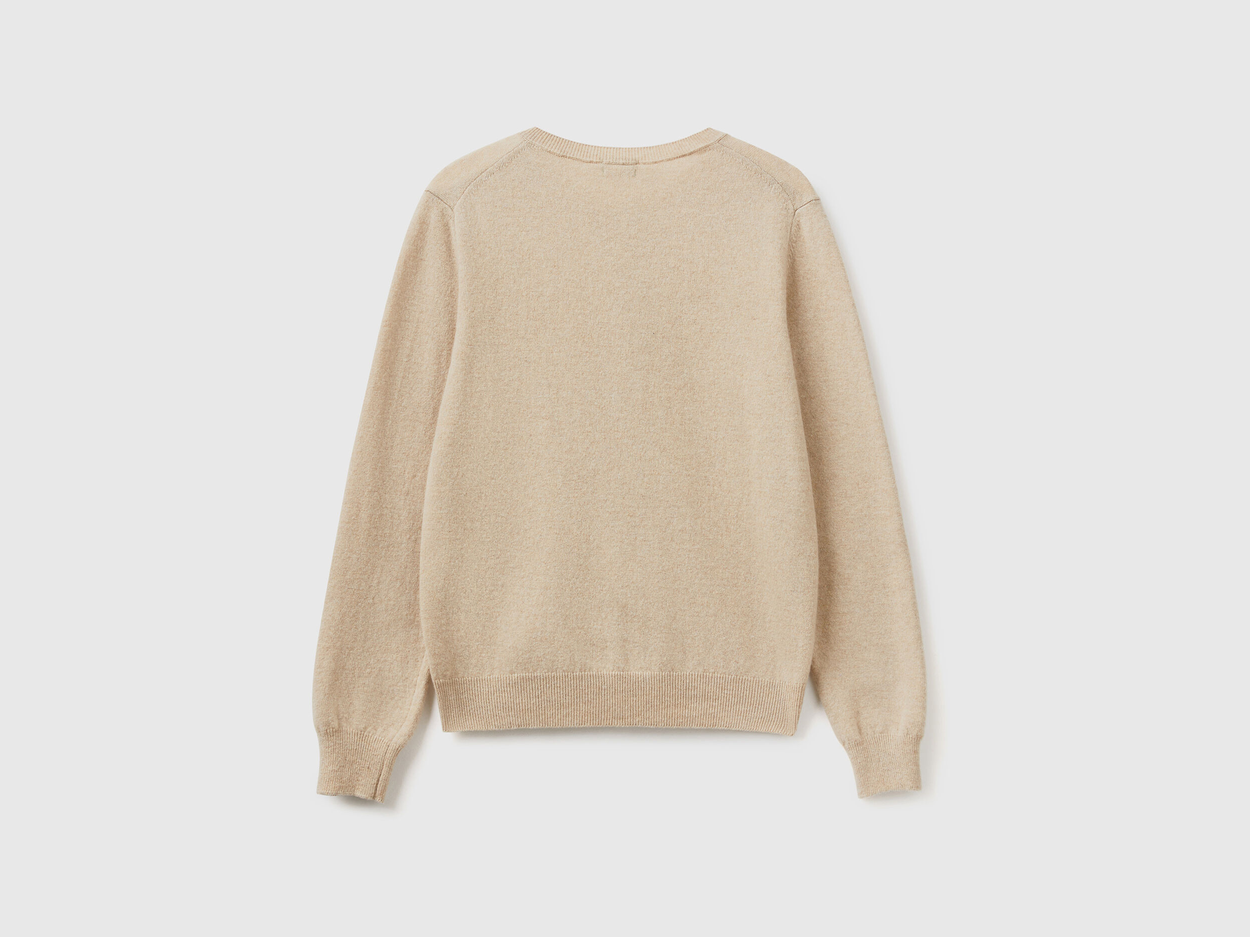 Beige crew neck sweater store