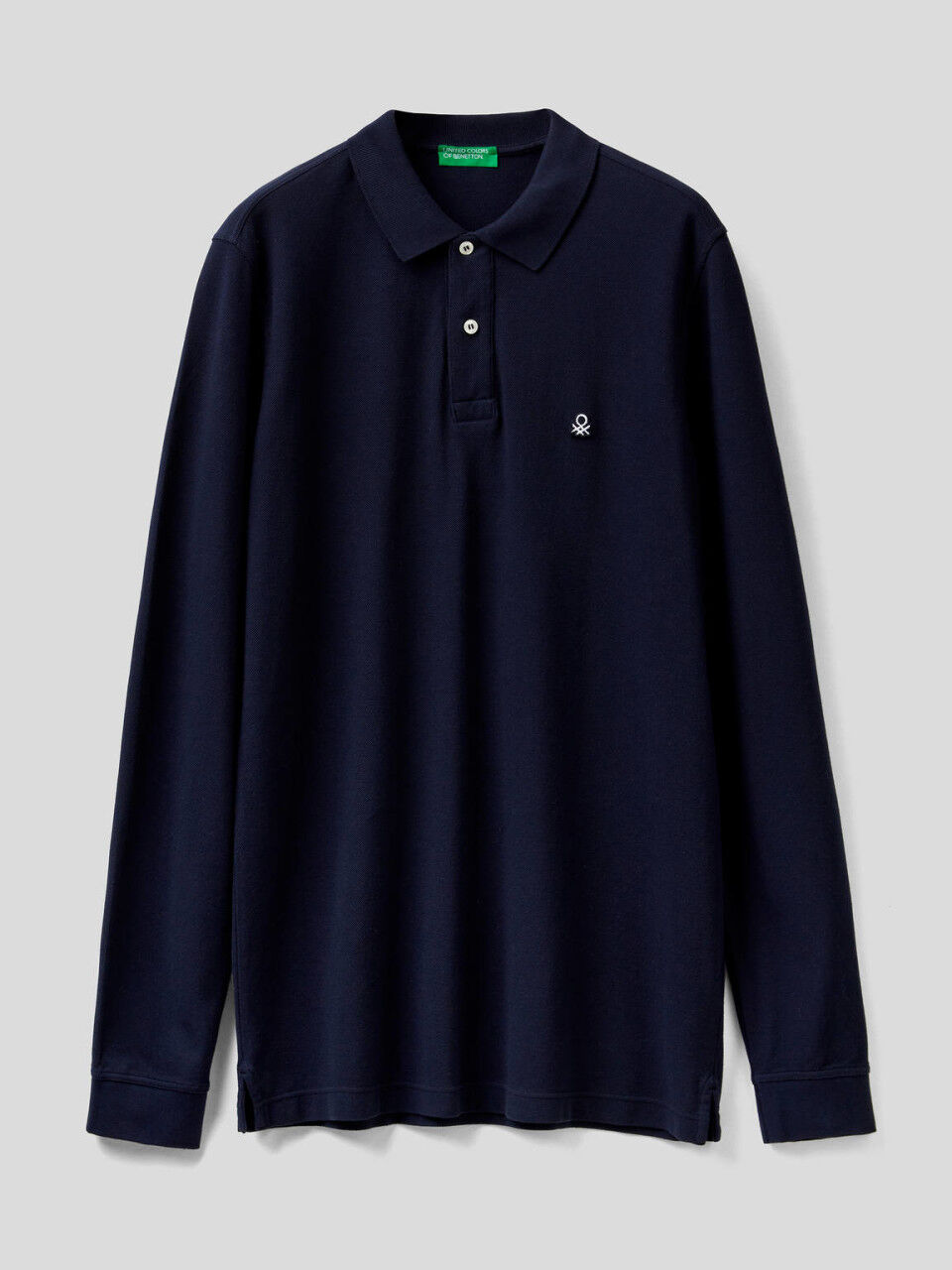 Polo manga larga mujer benetton