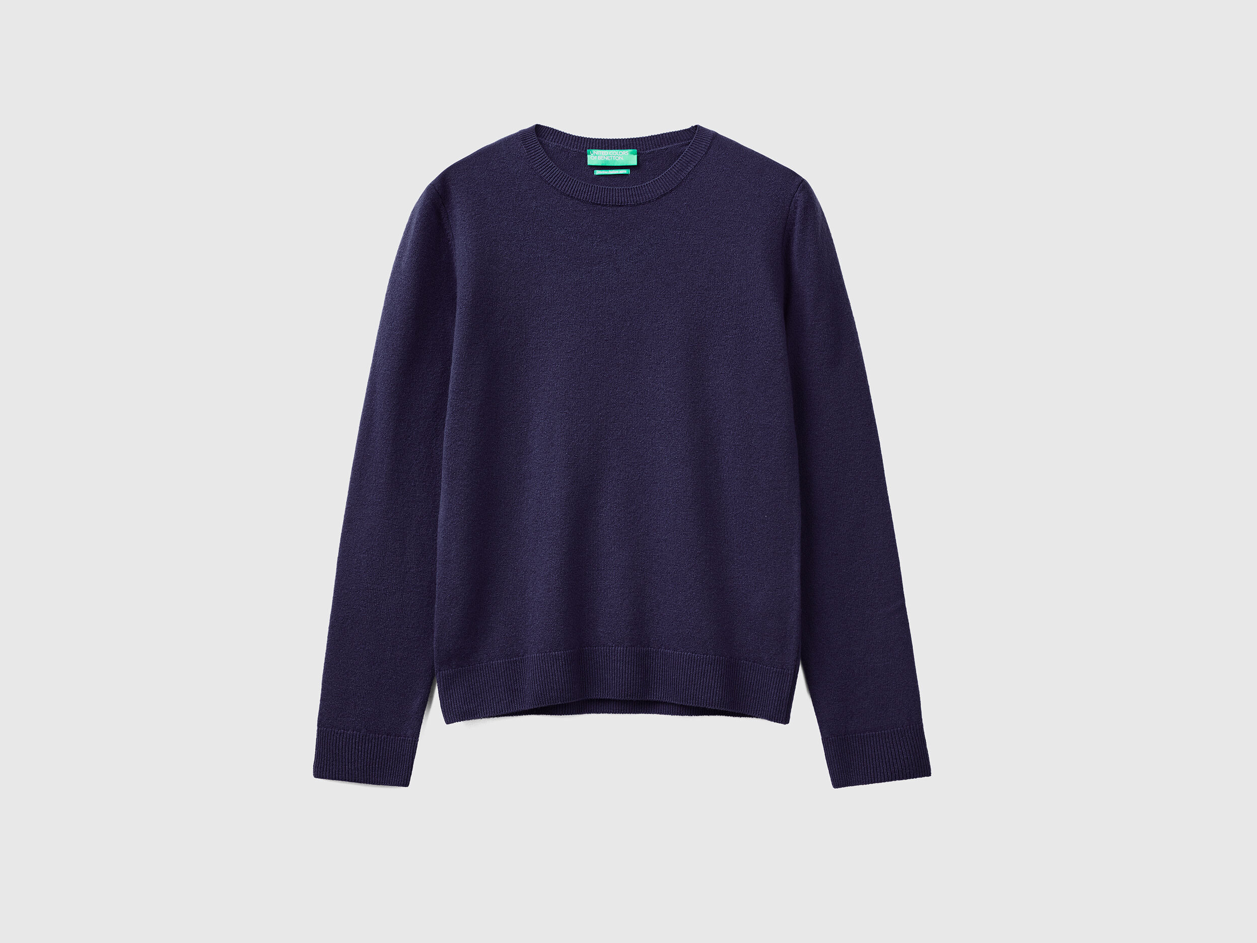 Dark blue best sale crew neck sweater