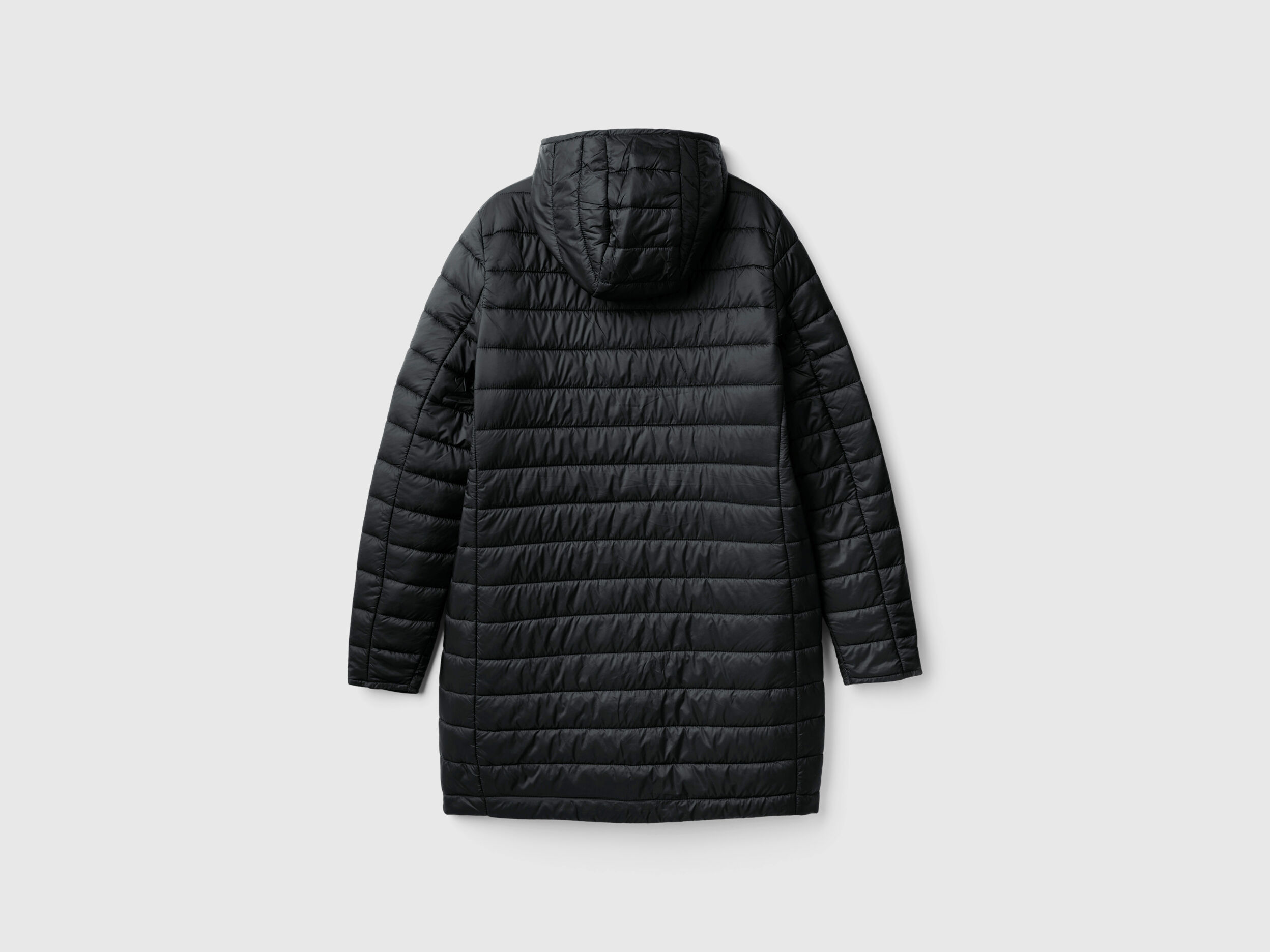 Padded jacket with recycled wadding Black Benetton