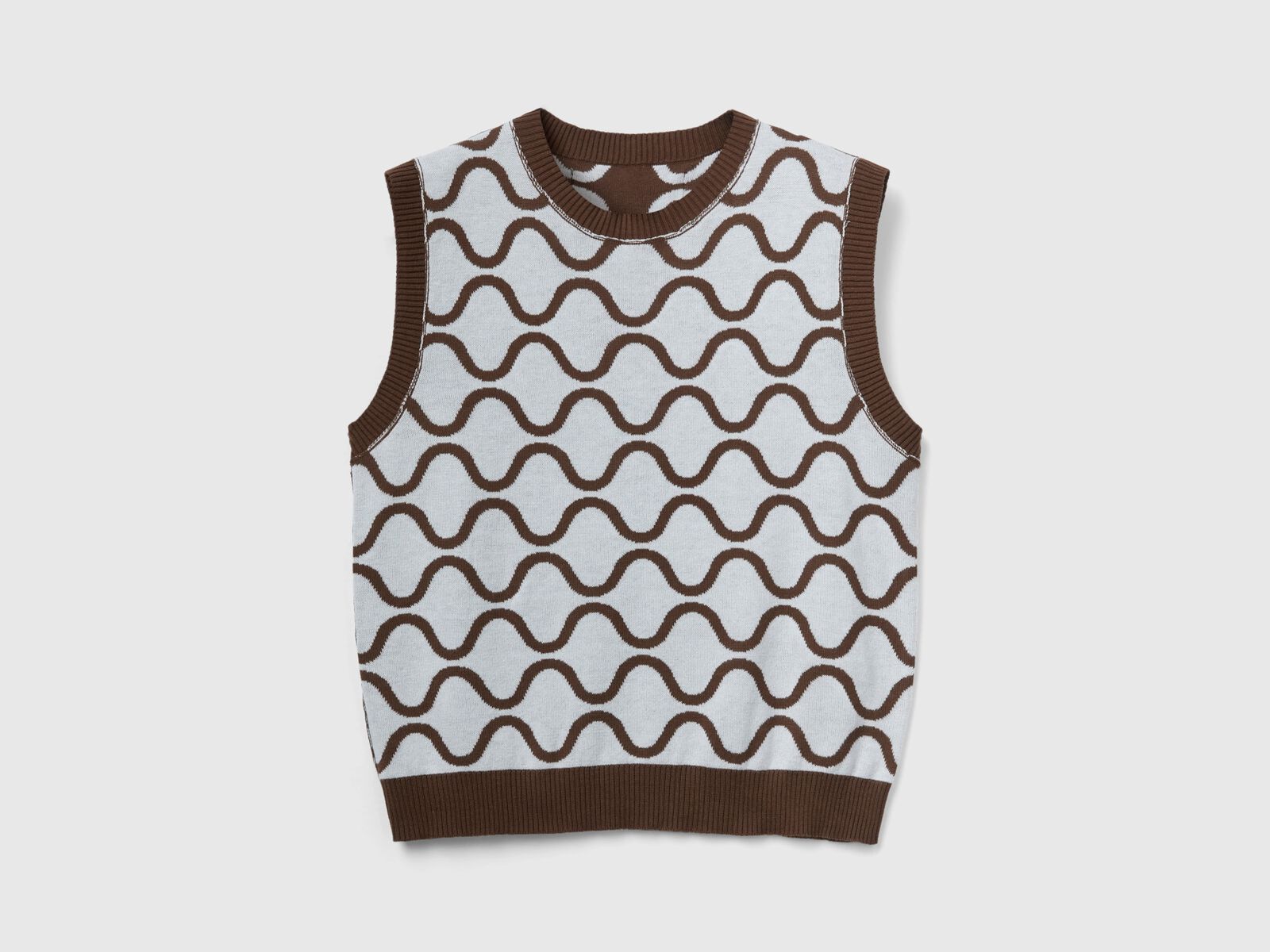 Louis Vuitton Jacquard Wavy Monogram Sweater