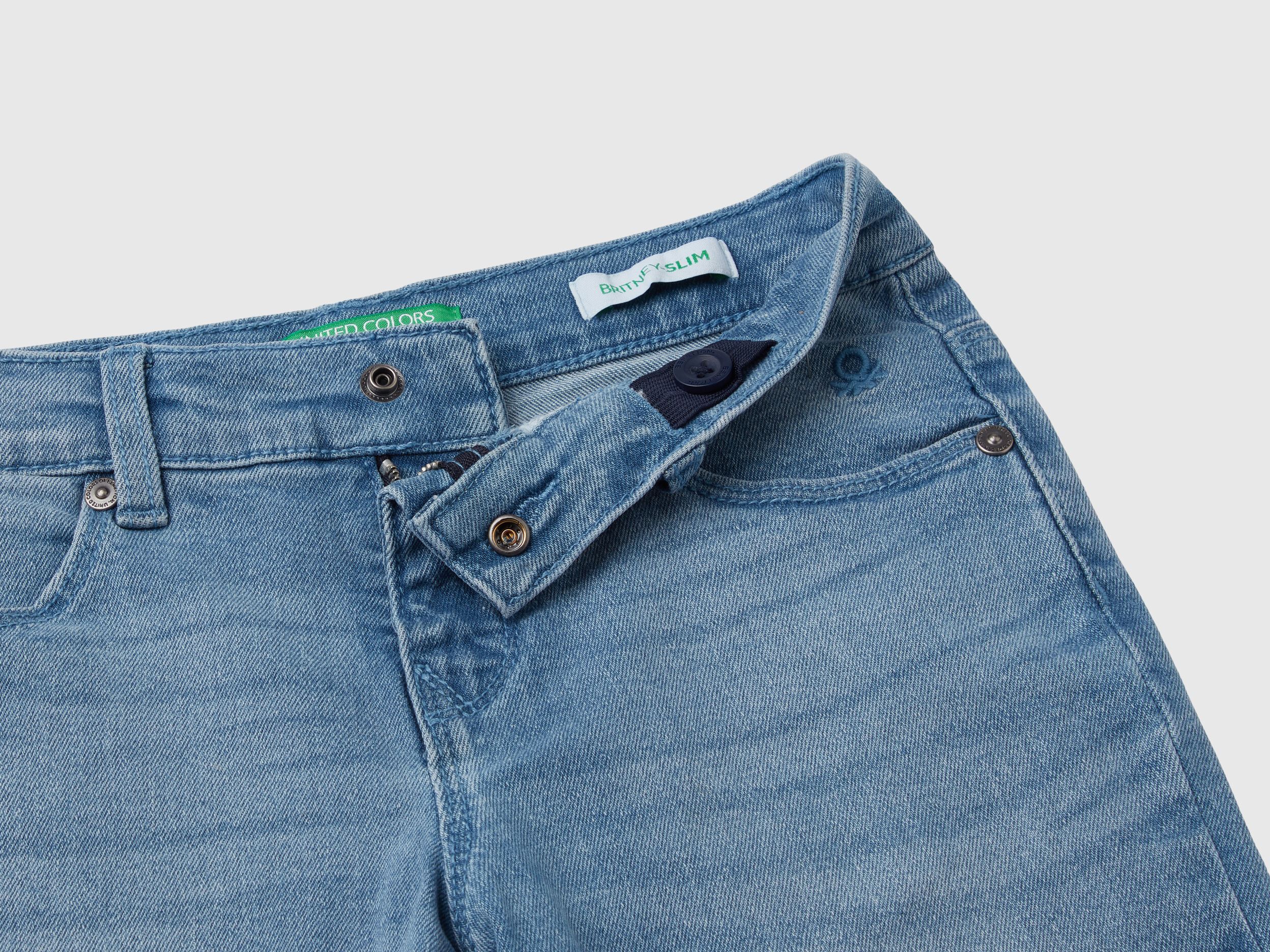 Benetton jeans slim hot sale