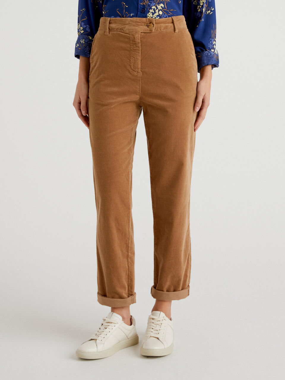 Womens Clothing Trousers Slacks and Chinos Full-length trousers MSGM Trousers in Red 