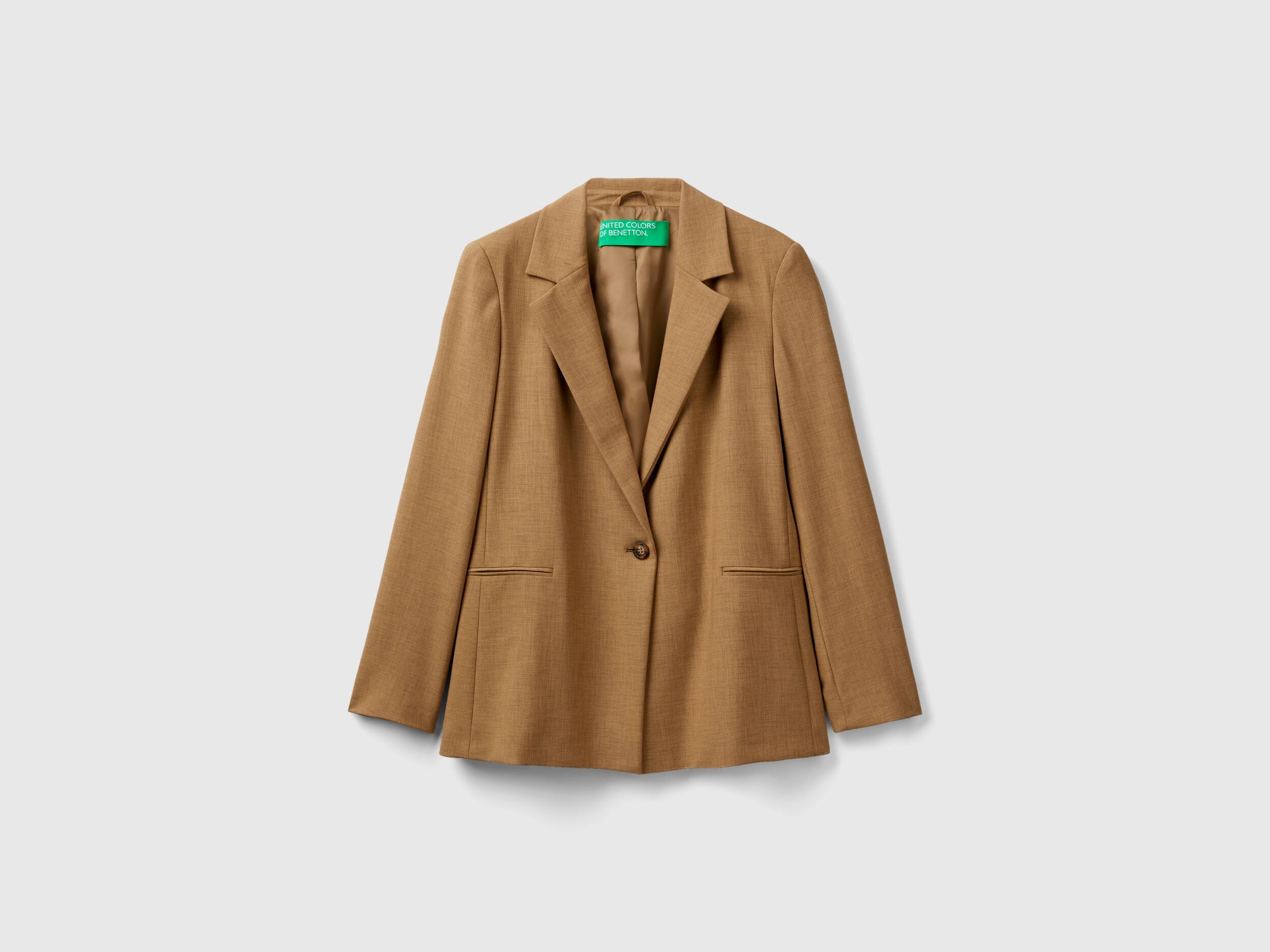 Blazer in stretch viscose blend