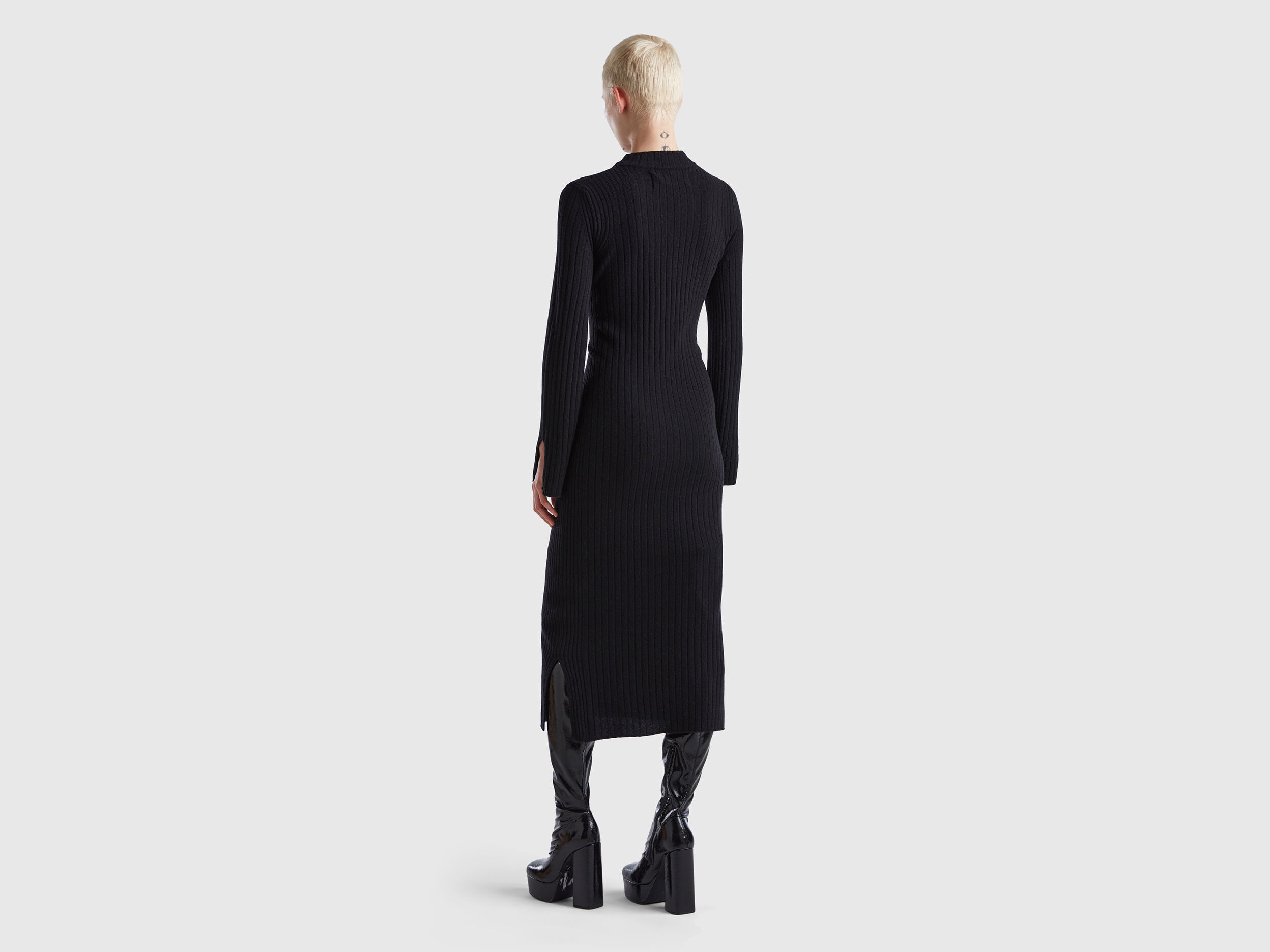 Benetton online sweater dress