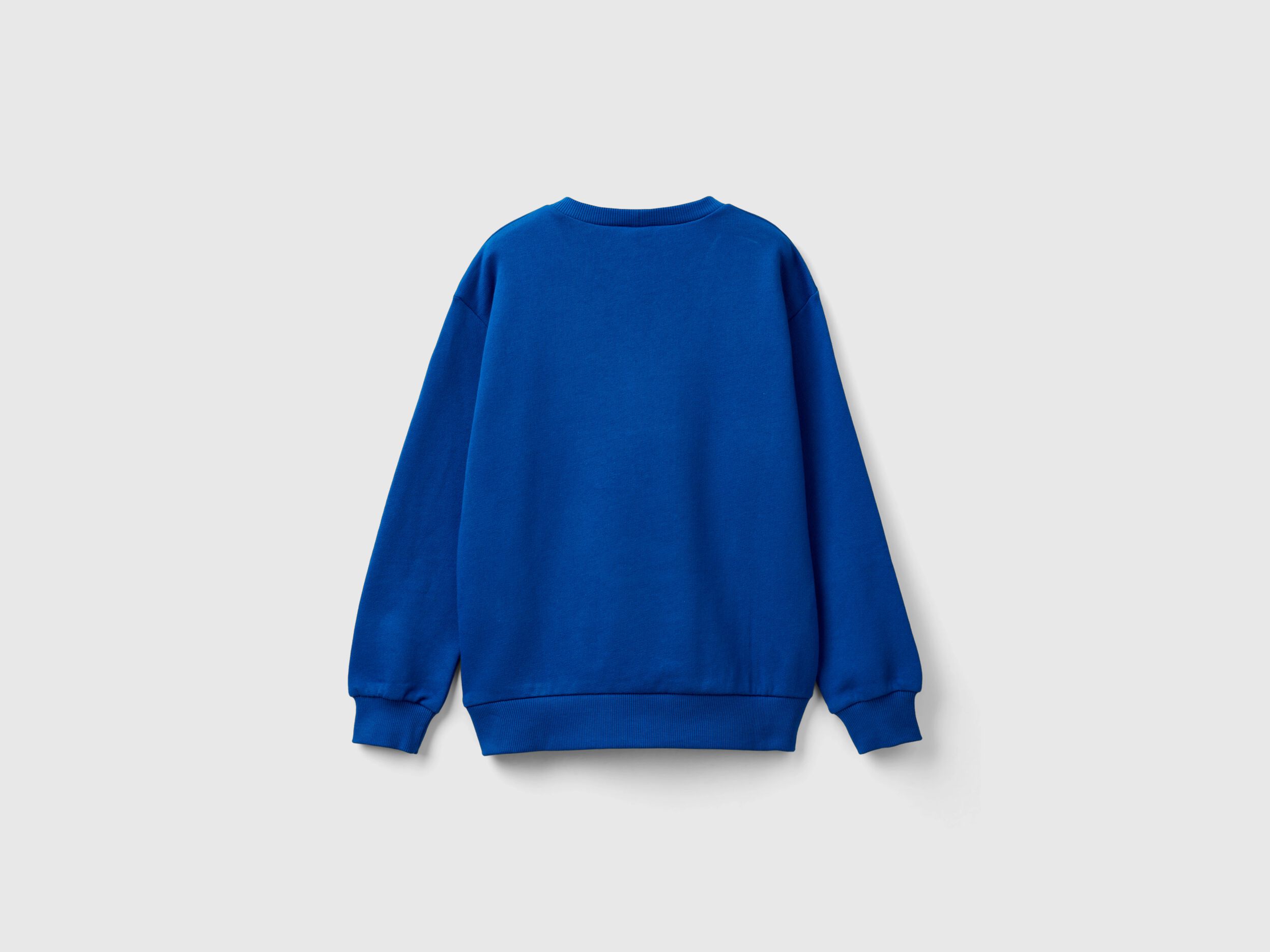 Oversized blue sweatshirt clearance