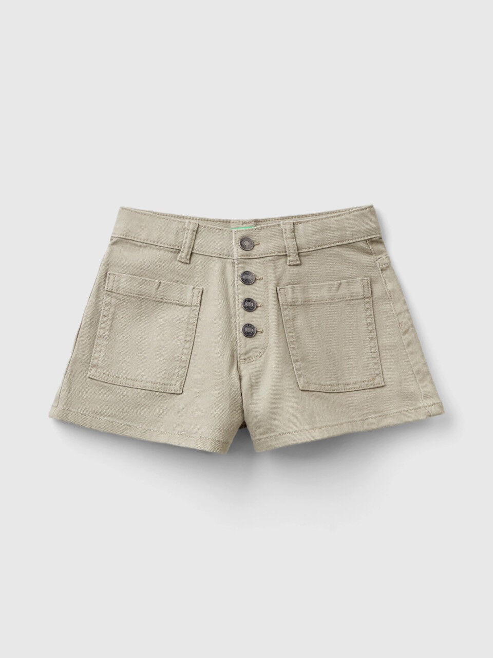 Junior girl cheap khaki shorts
