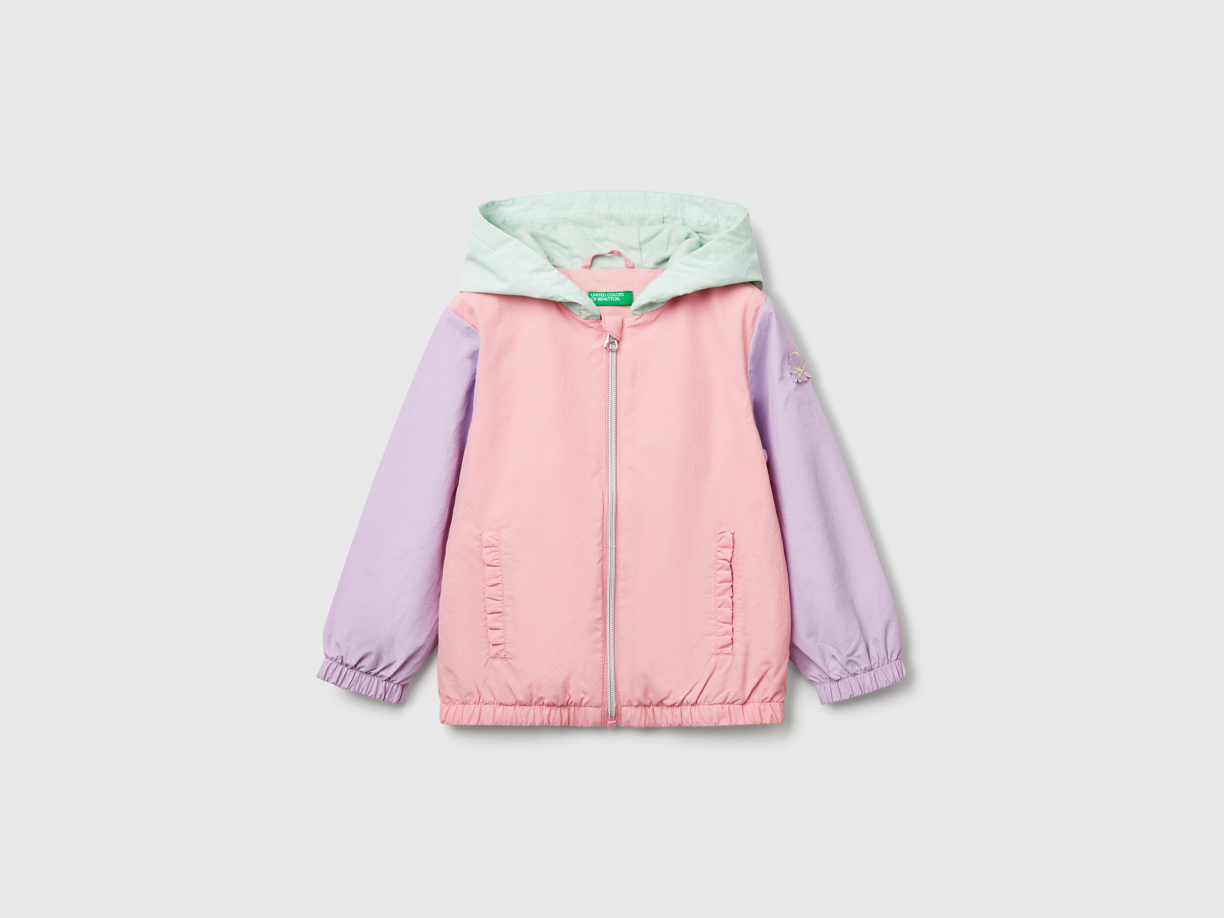 benetton girls coats