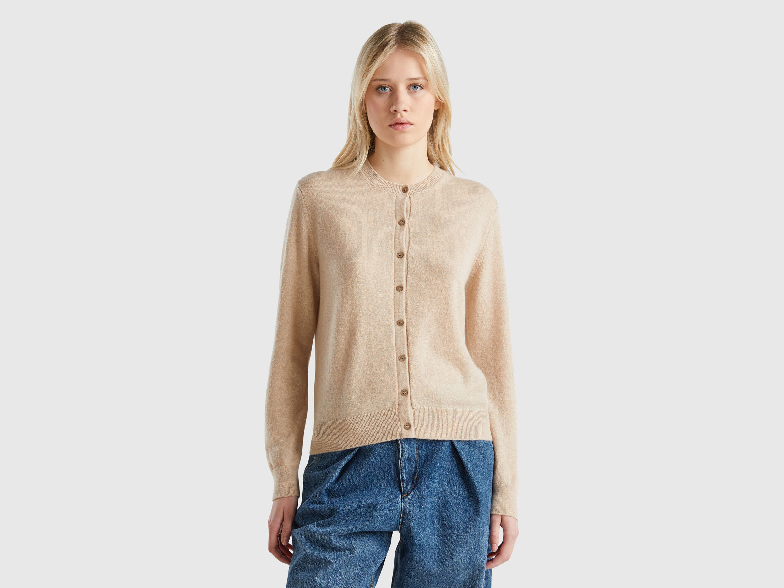 Cashmere sweater coat sale top