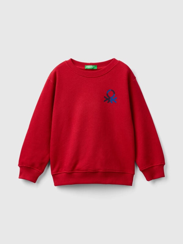 Sweatshirt in 100% organic cotton Junior Boy