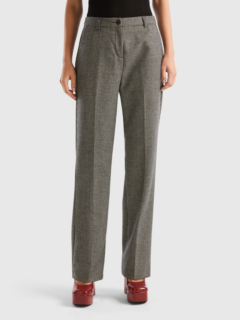 Pantalon benetton on sale femme 2019