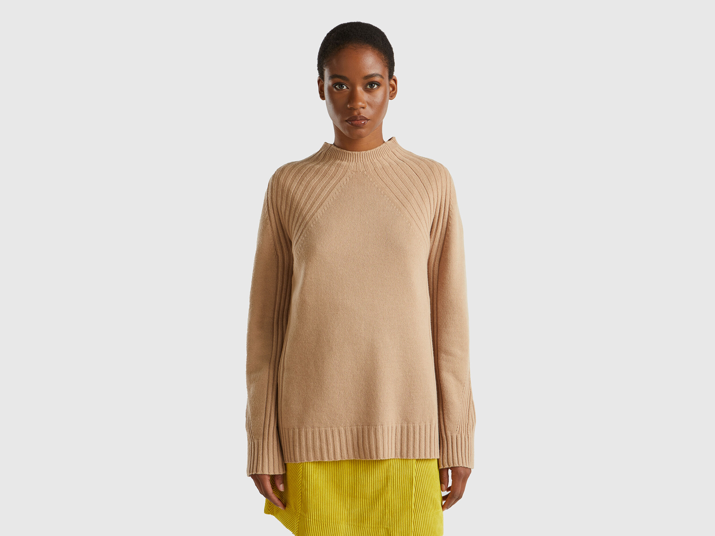 Women s High Neck Sweaters New Collection Benetton