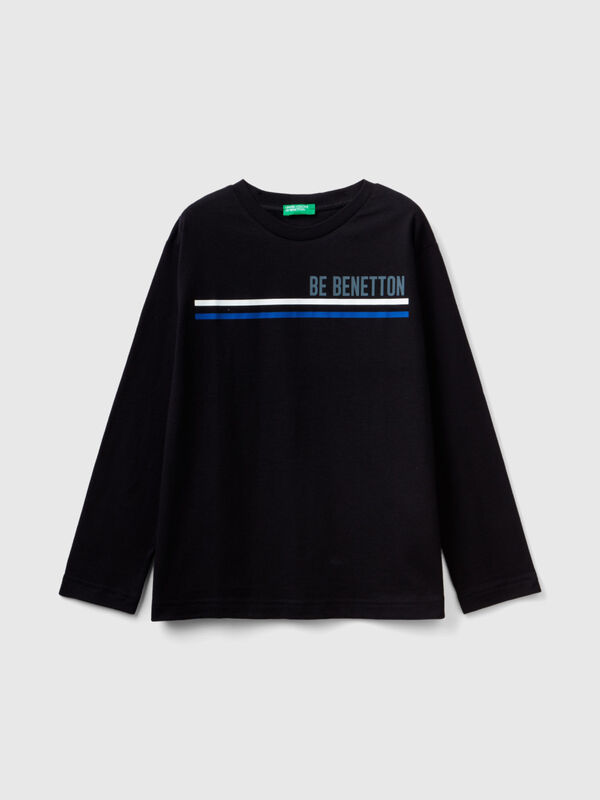 Junior Boys' Long Sleeve T-shirts Collection 2023 | Benetton