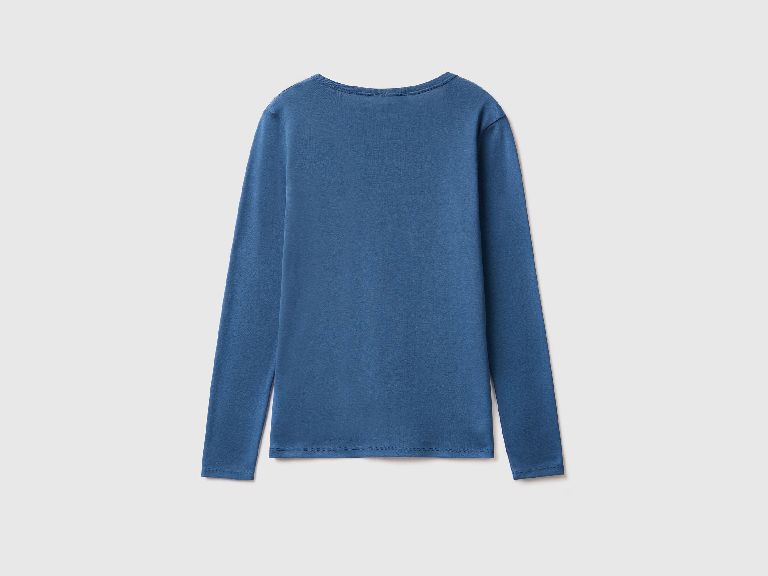 Benetton camisetas niña manga larga online